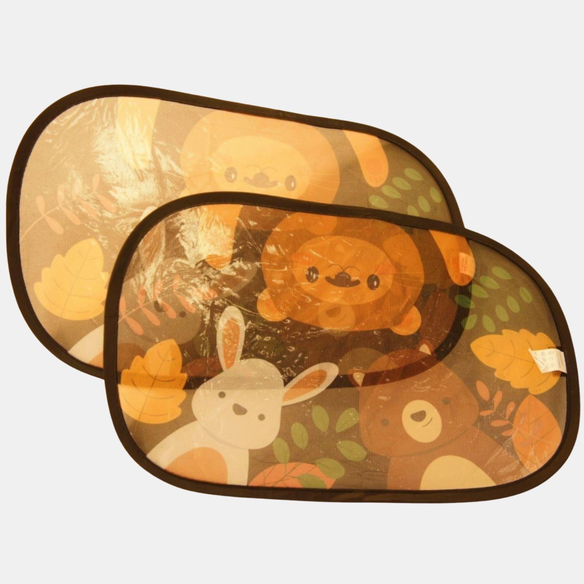 Multi - Cute and Co - Cute & Co Car Window Cling Sunshades - Pack of 2 - 1