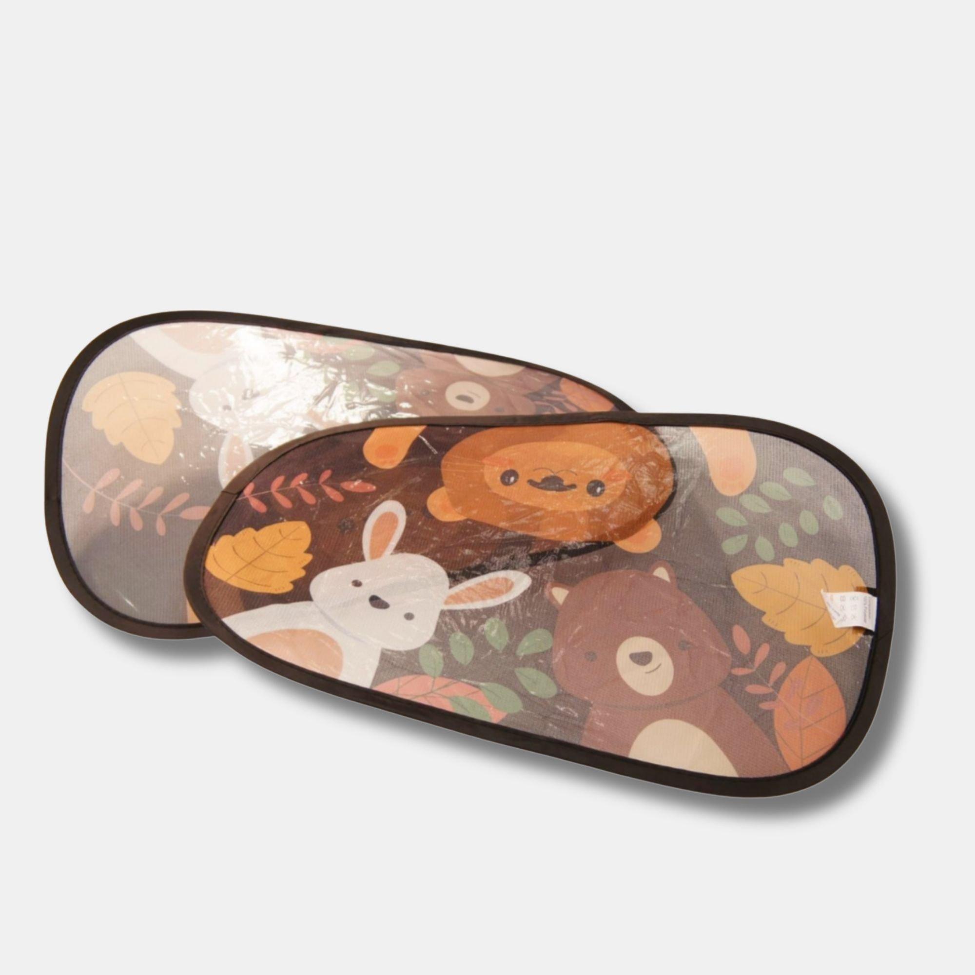 Multi - Cute and Co - & Co Car Window Cling Sunshades - Pack of 2 - 3