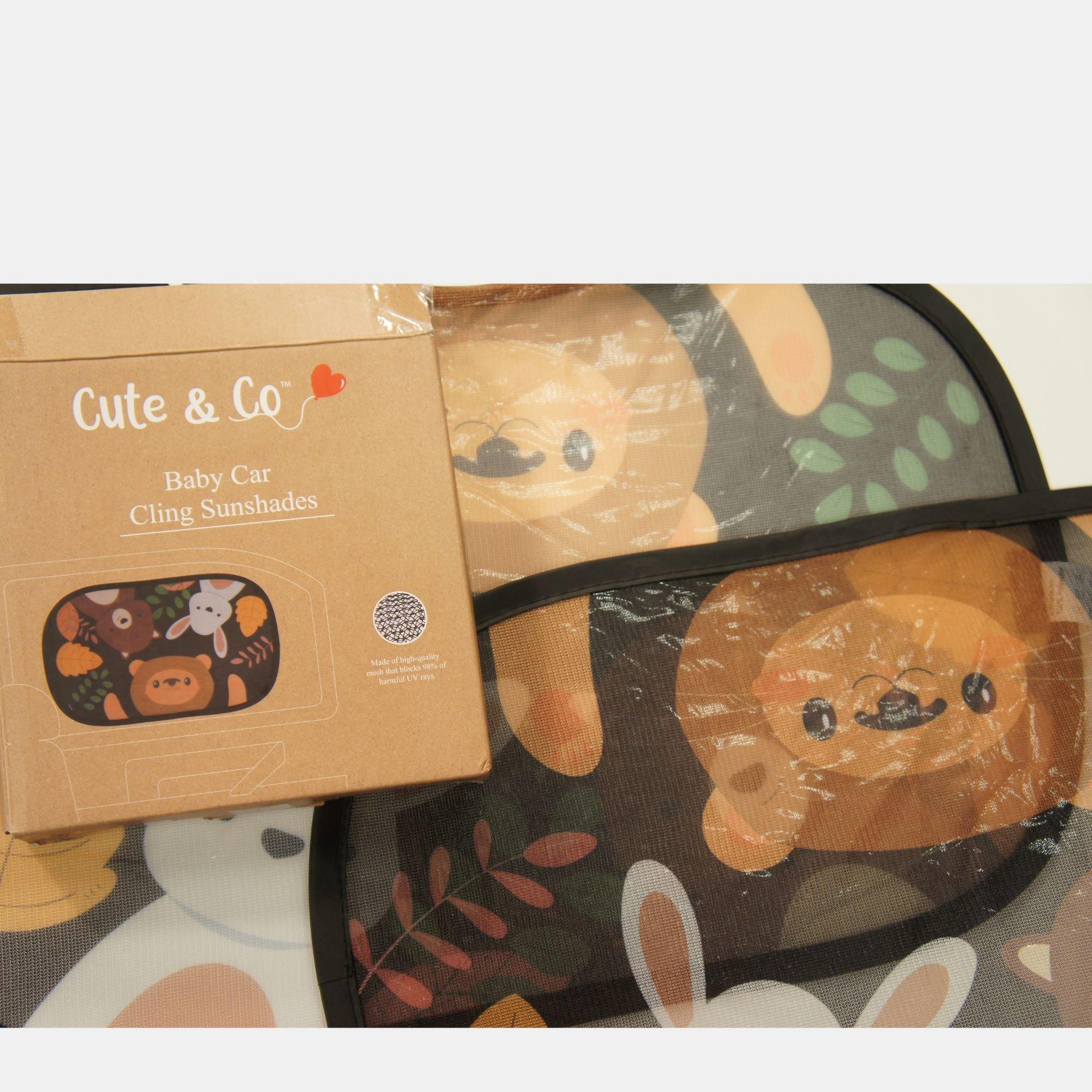 Multi - Cute and Co - & Co Car Window Cling Sunshades - Pack of 2 - 4