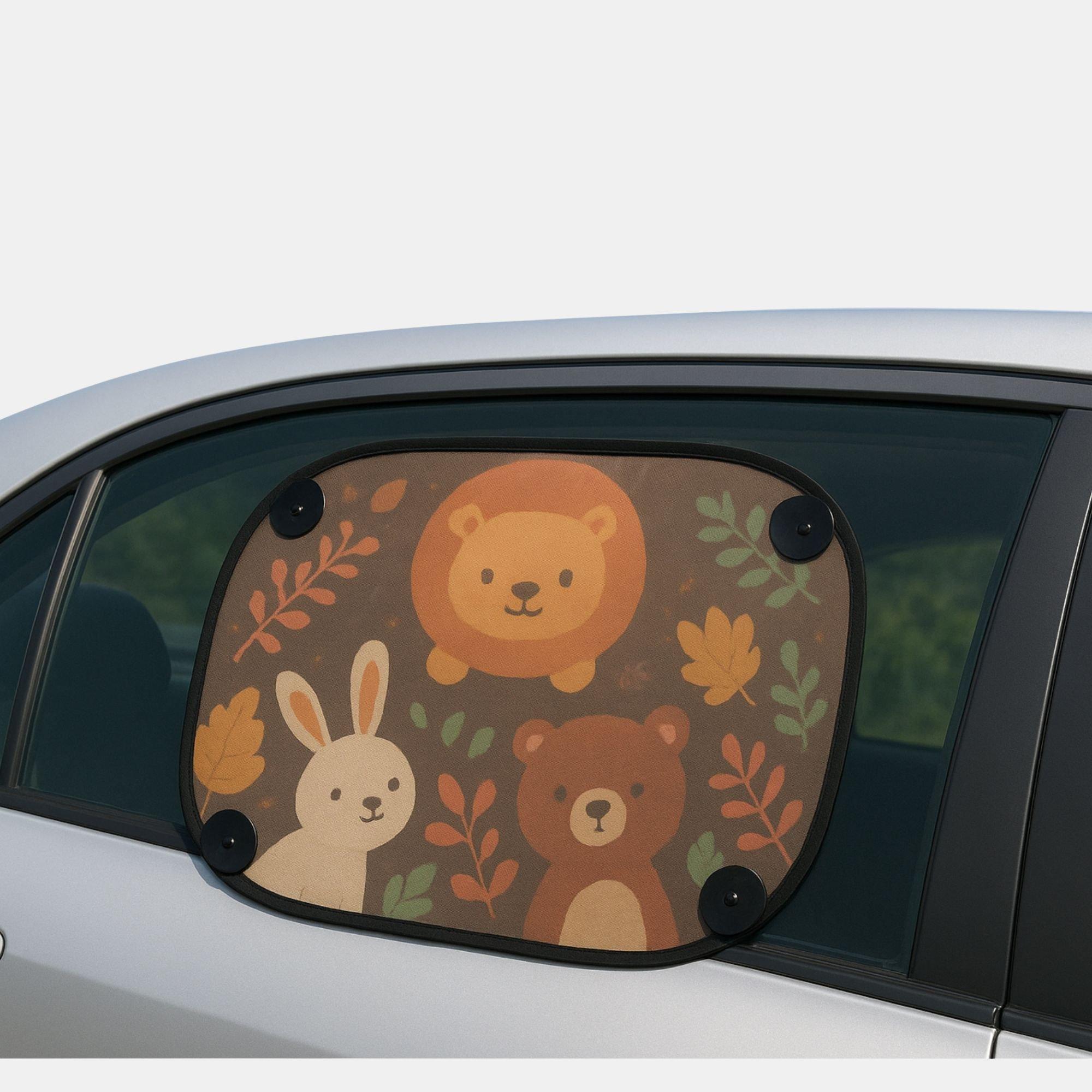 Multi - Cute and Co - & Co Car Window Cling Sunshades - Pack of 2 - 5