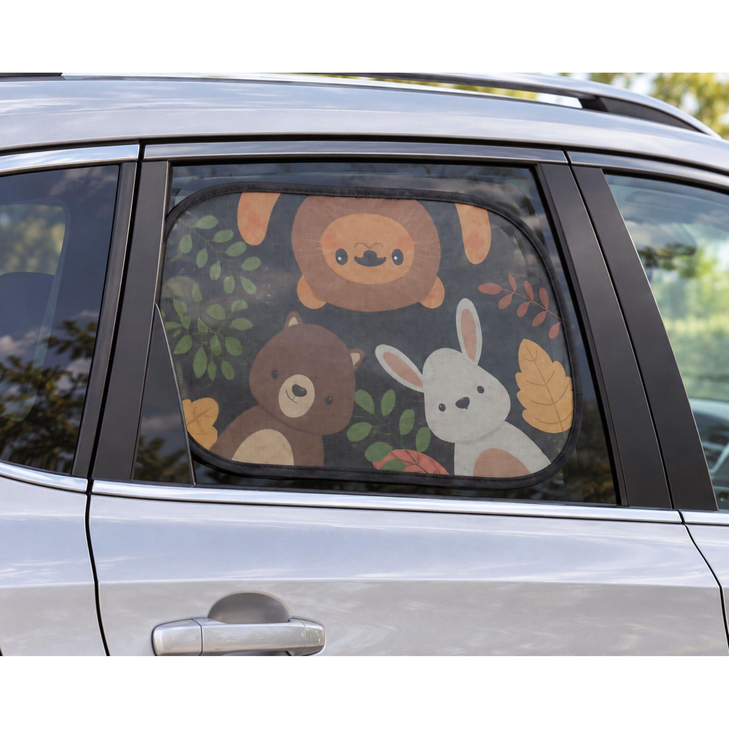 Multi - Cute and Co - Cute & Co Car Window Cling Sunshades - Pack of 2 - 6