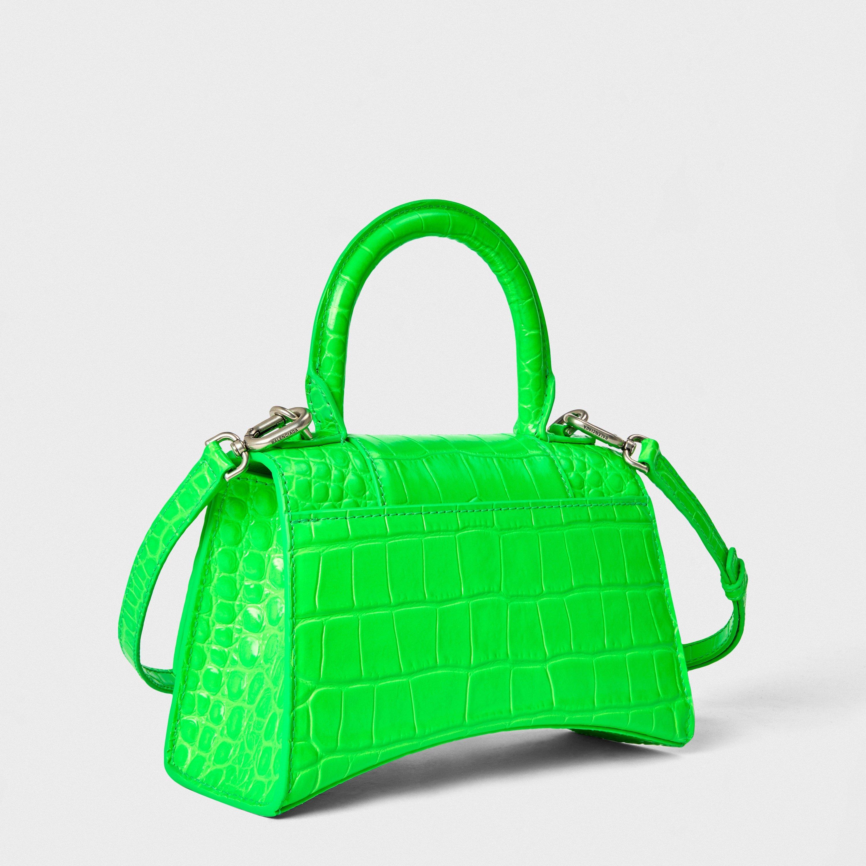 Fluo Green - Balenciaga - Women's Top Handle Bag - 2
