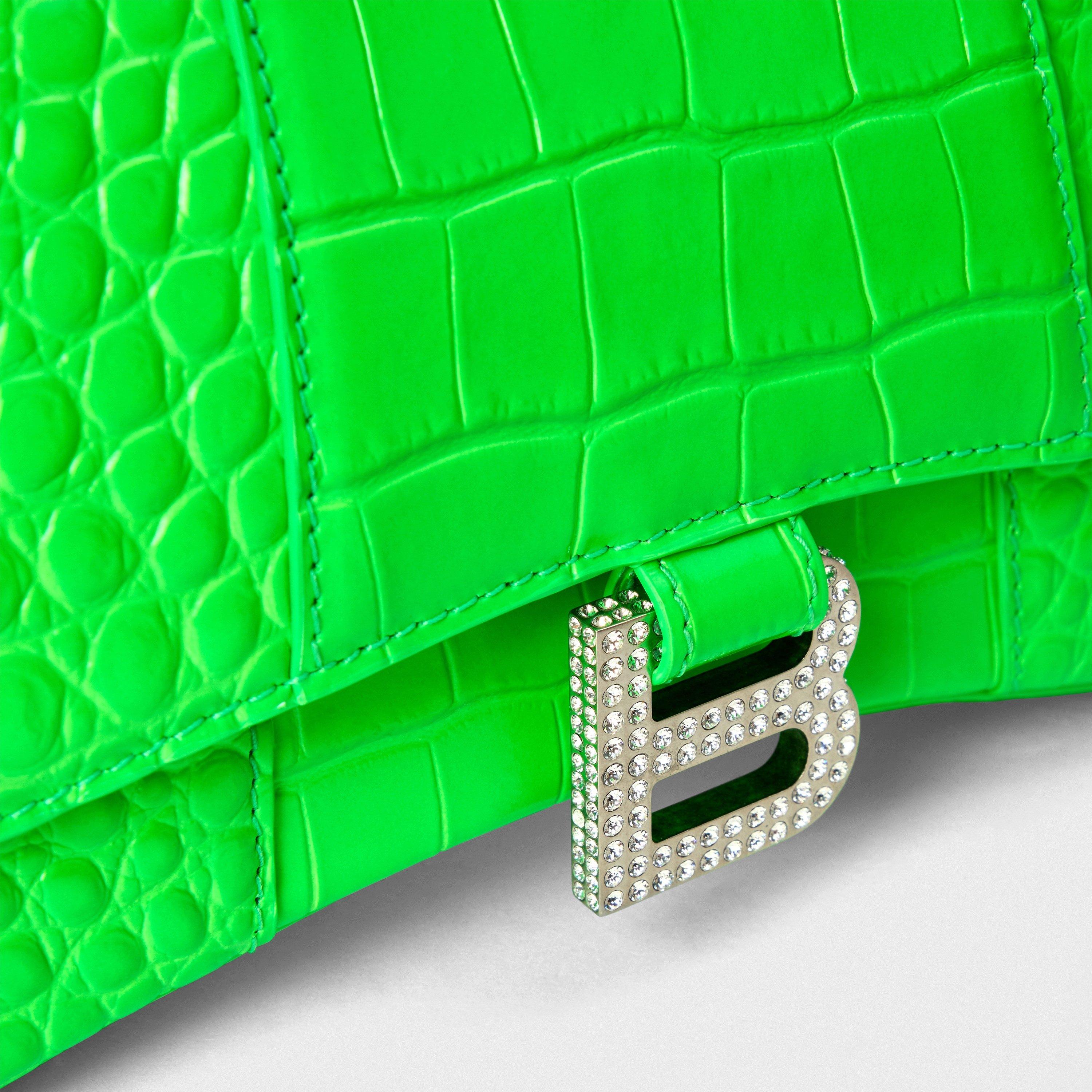 Fluo Green - Balenciaga - Women's Top Handle Bag - 3
