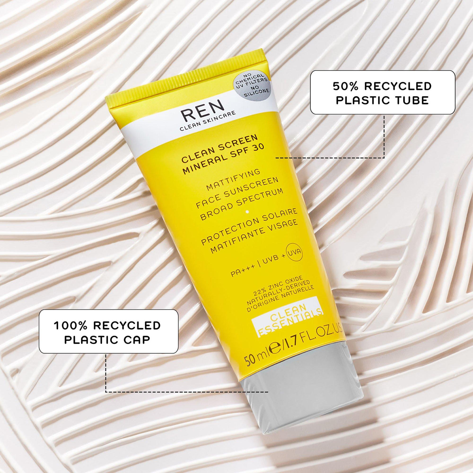 None - Ren - Clean Skincare Clean Screen Mineral Spf30 50ml - 4