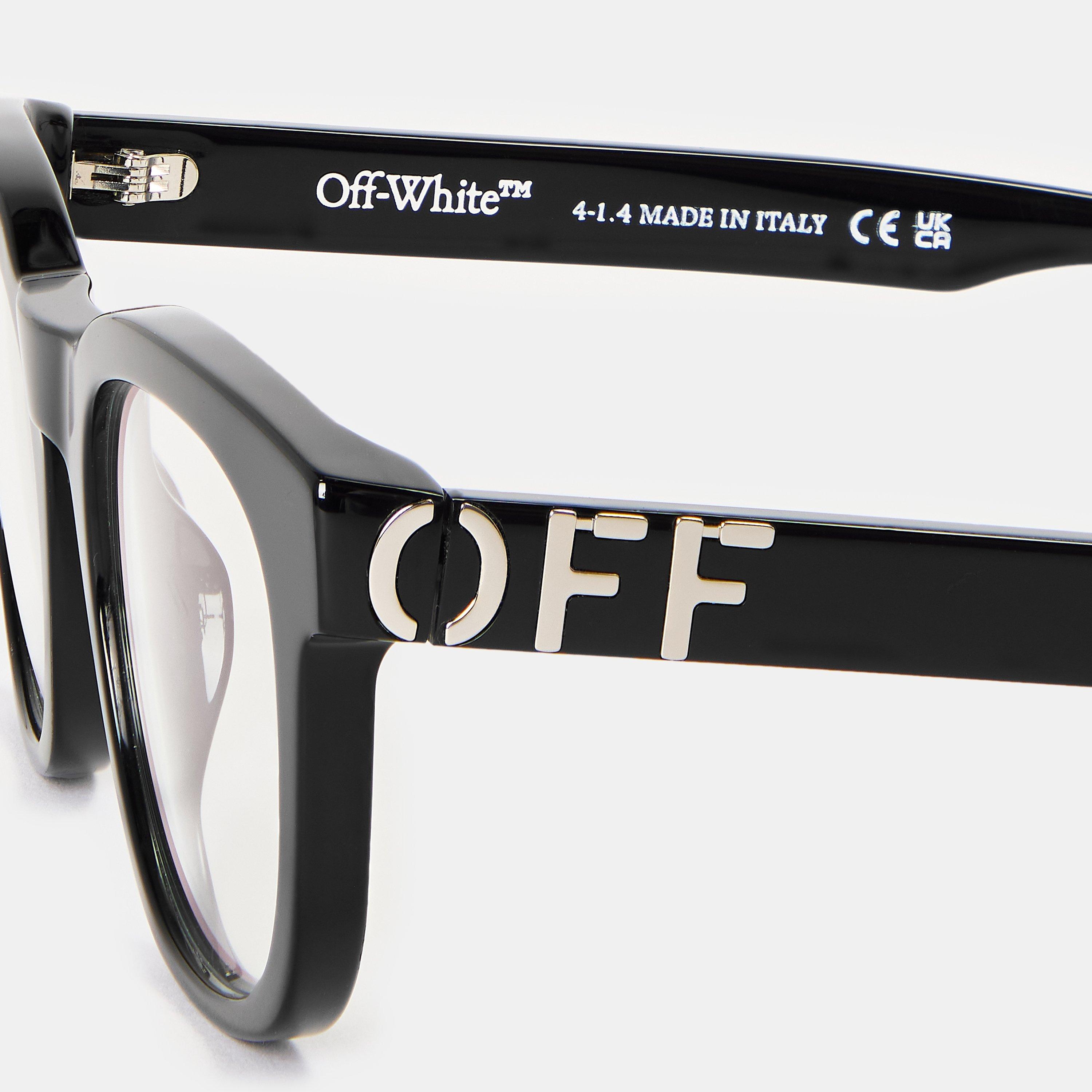 Black - Off White - Unisex Reading Glasses - 3