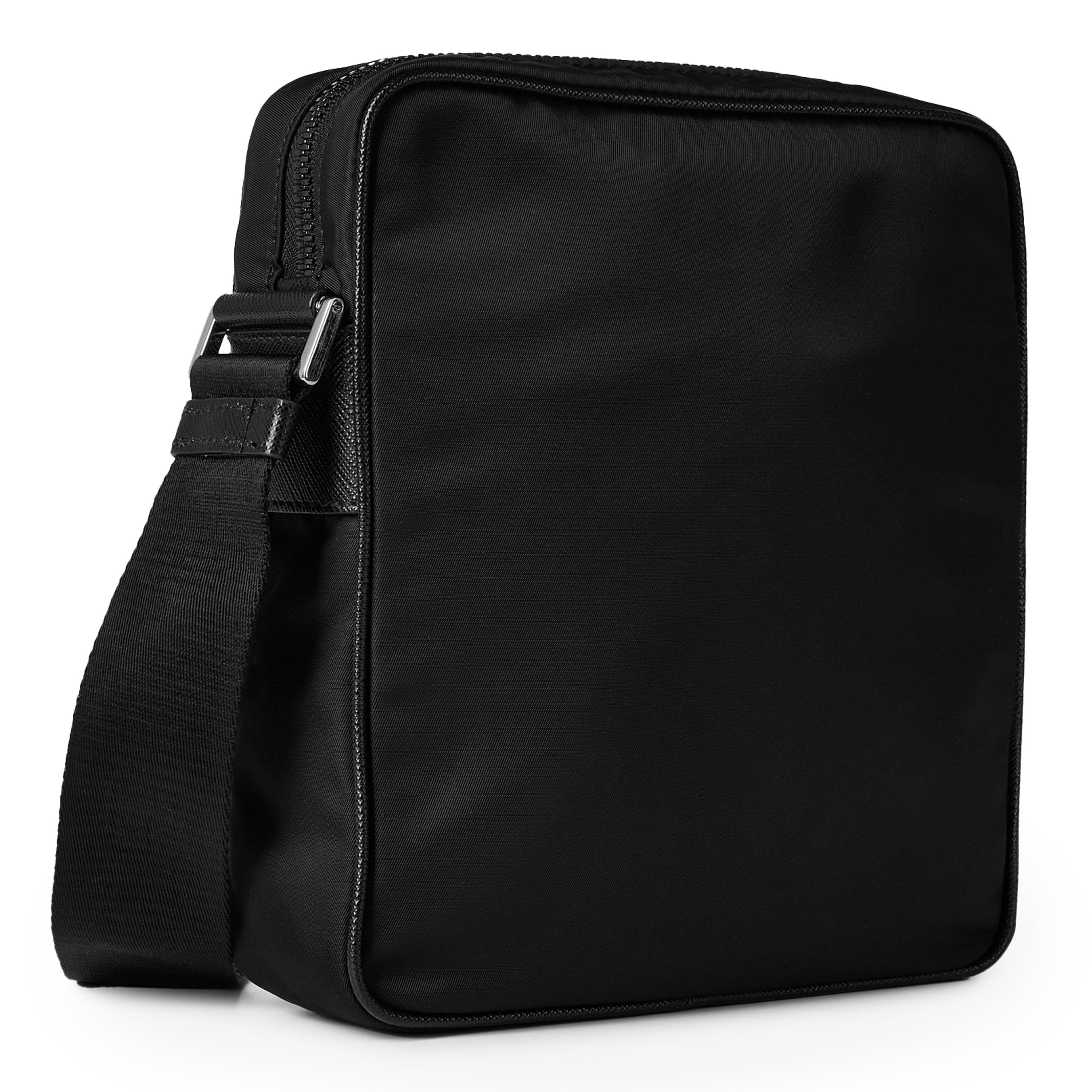 Prada Men'S Logo Pouch Messenger Bag | Flannels
