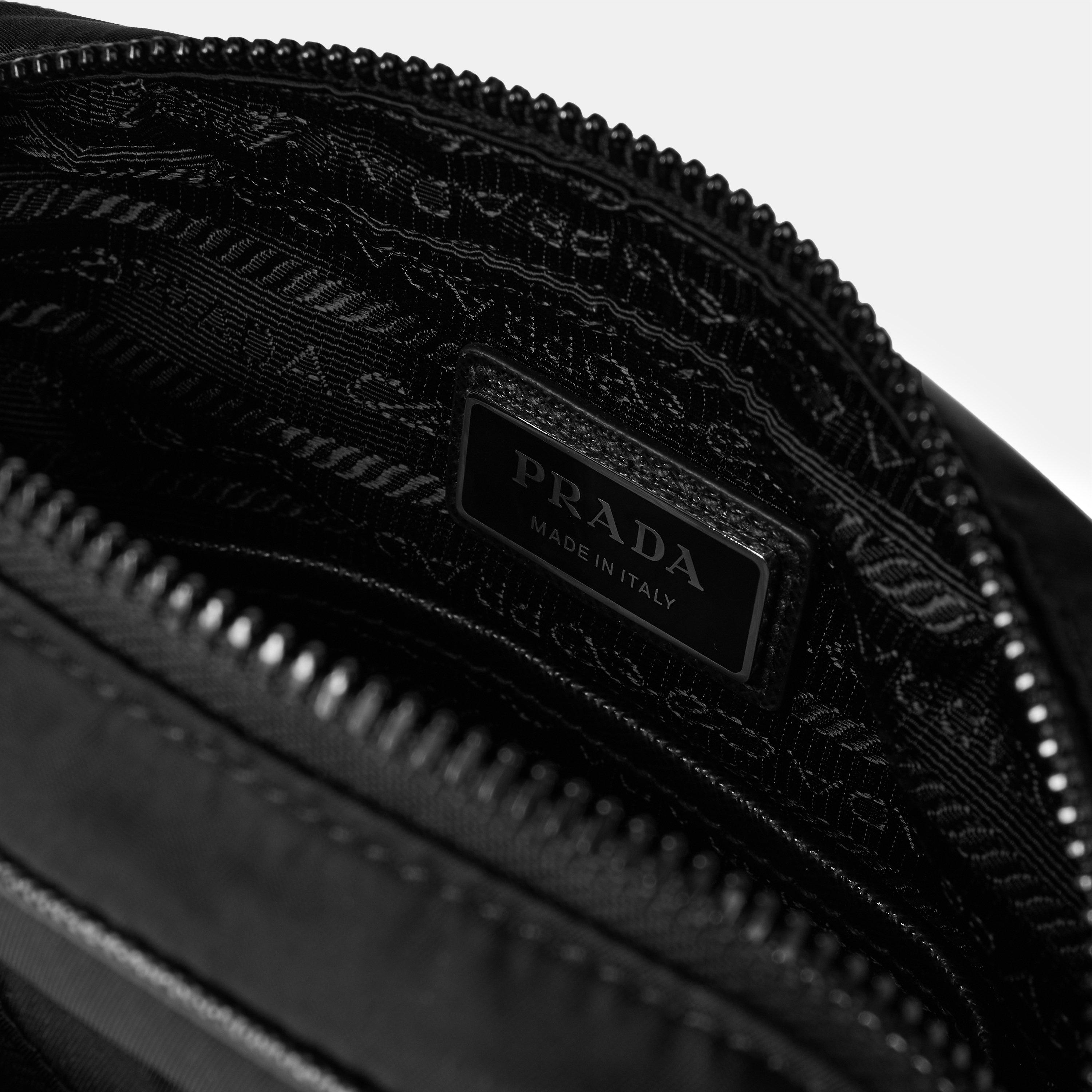 Black - Prada - Men'S Logo Pouch Messenger Bag - 5