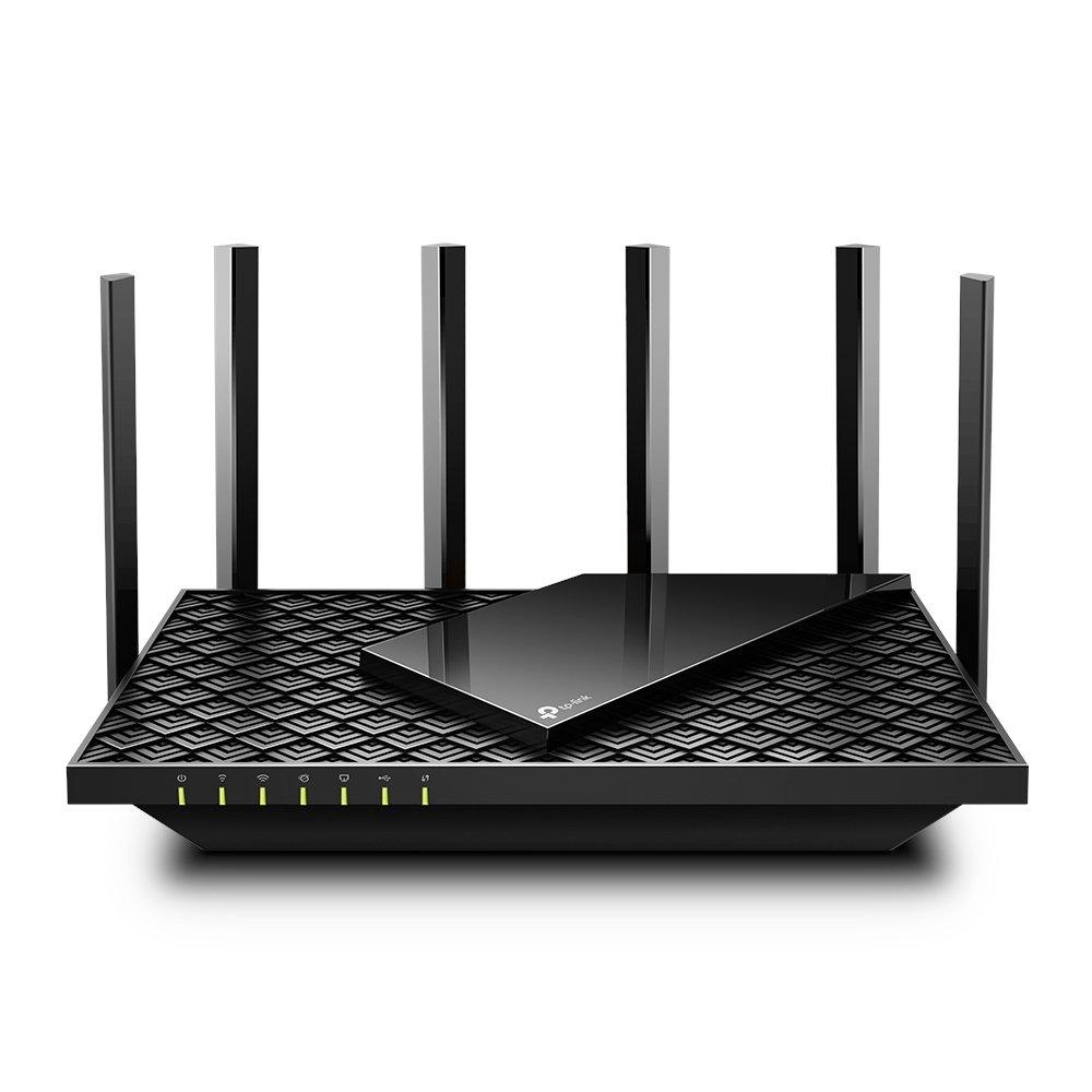 Black - TP-Link - TP-LINK Archer AX73 WiFi Cable & Fibre Router - AX 5400 Dual-band - 1