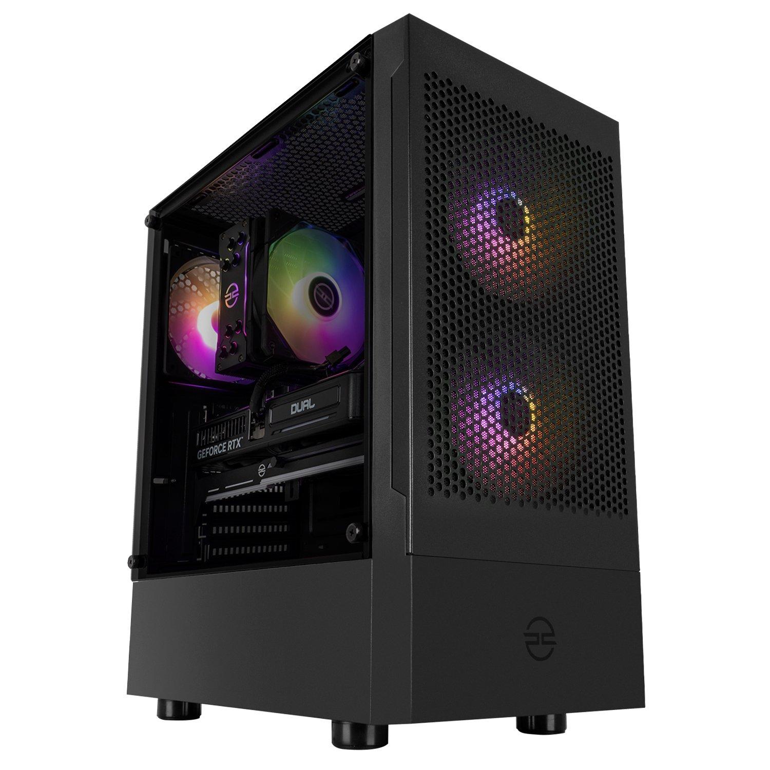 Black - PCSpecialist - Specialist Wraith 150 Gaming PC - Intel Core i5 RTX 5050 - 1