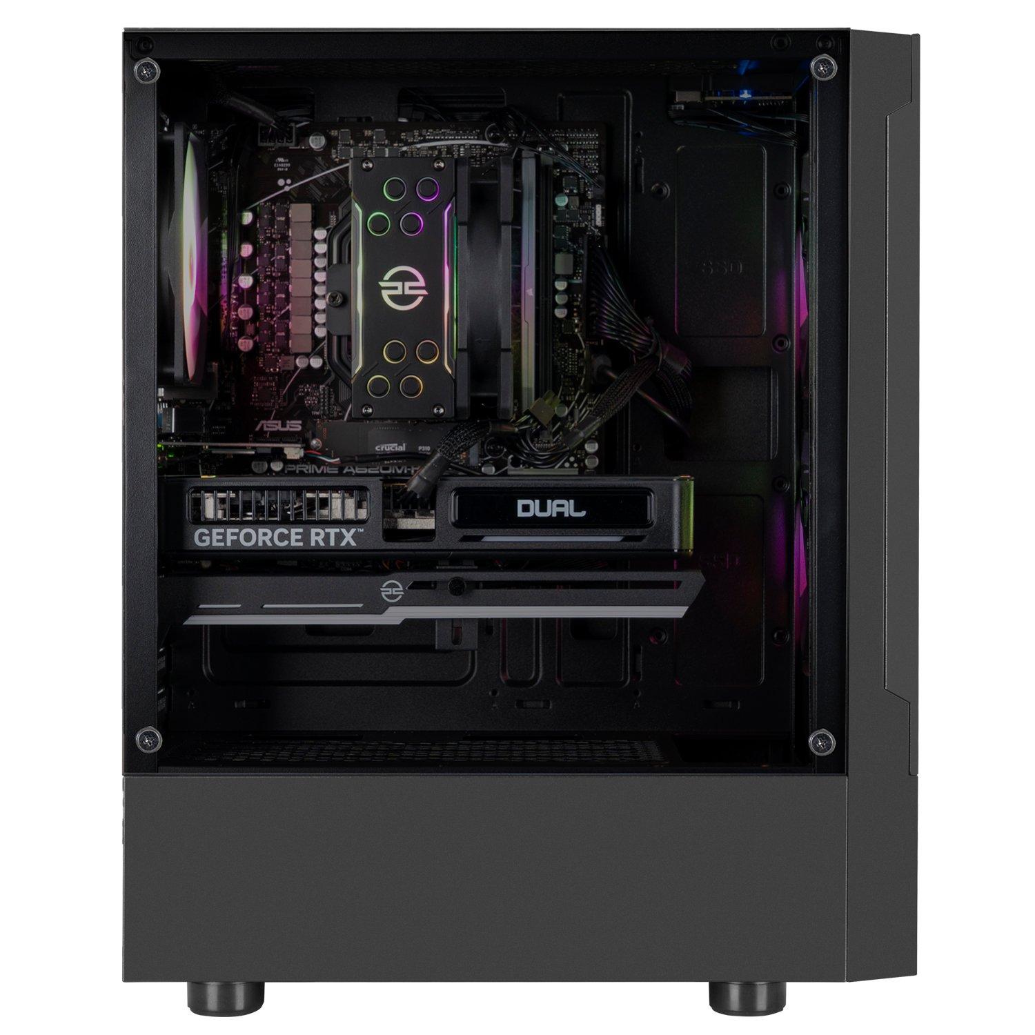 Black - PCSpecialist - Specialist Wraith 150 Gaming PC - Intel Core i5 RTX 5050 - 2