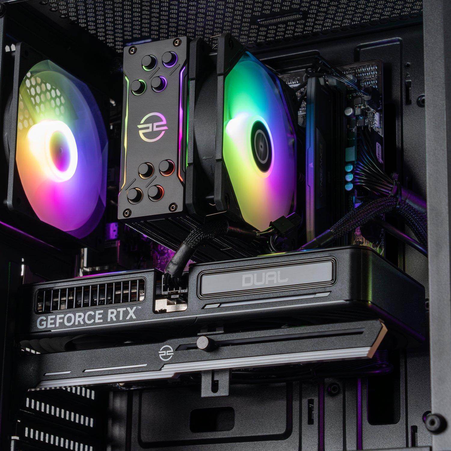 Black - PCSpecialist - Specialist Wraith 150 Gaming PC - Intel Core i5 RTX 5050 - 8