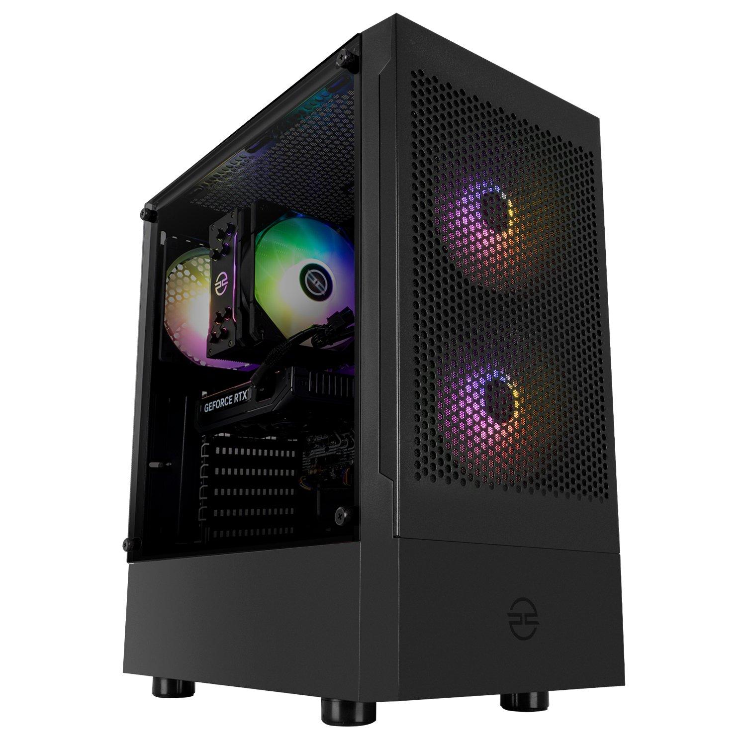 Black - PCSpecialist - Specialist Wraith 152 Gaming PC - AMD Ryzen 5 RTX 5050 - 1