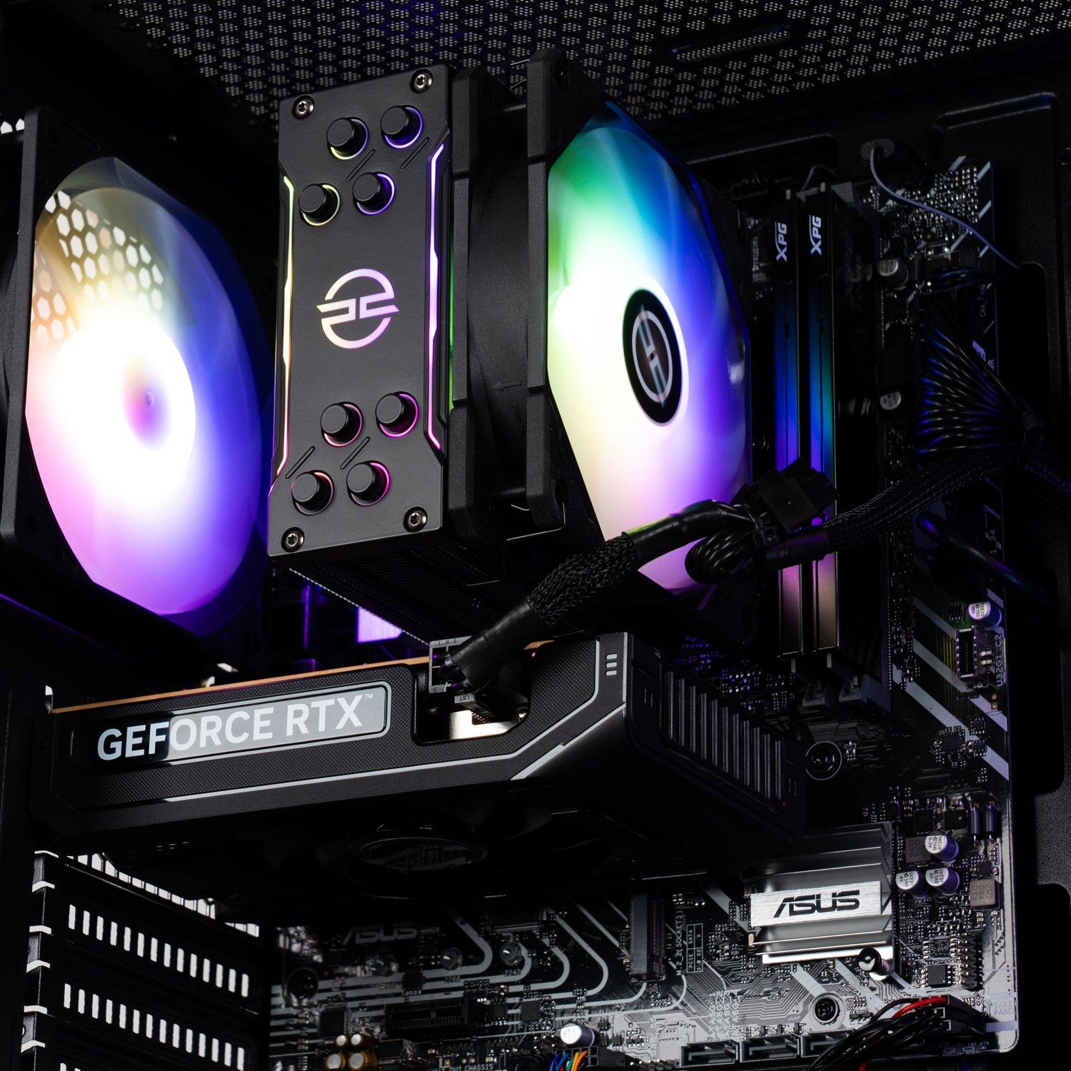 Black - PCSpecialist - Specialist Wraith 152 Gaming PC - AMD Ryzen 5 RTX 5050 - 7