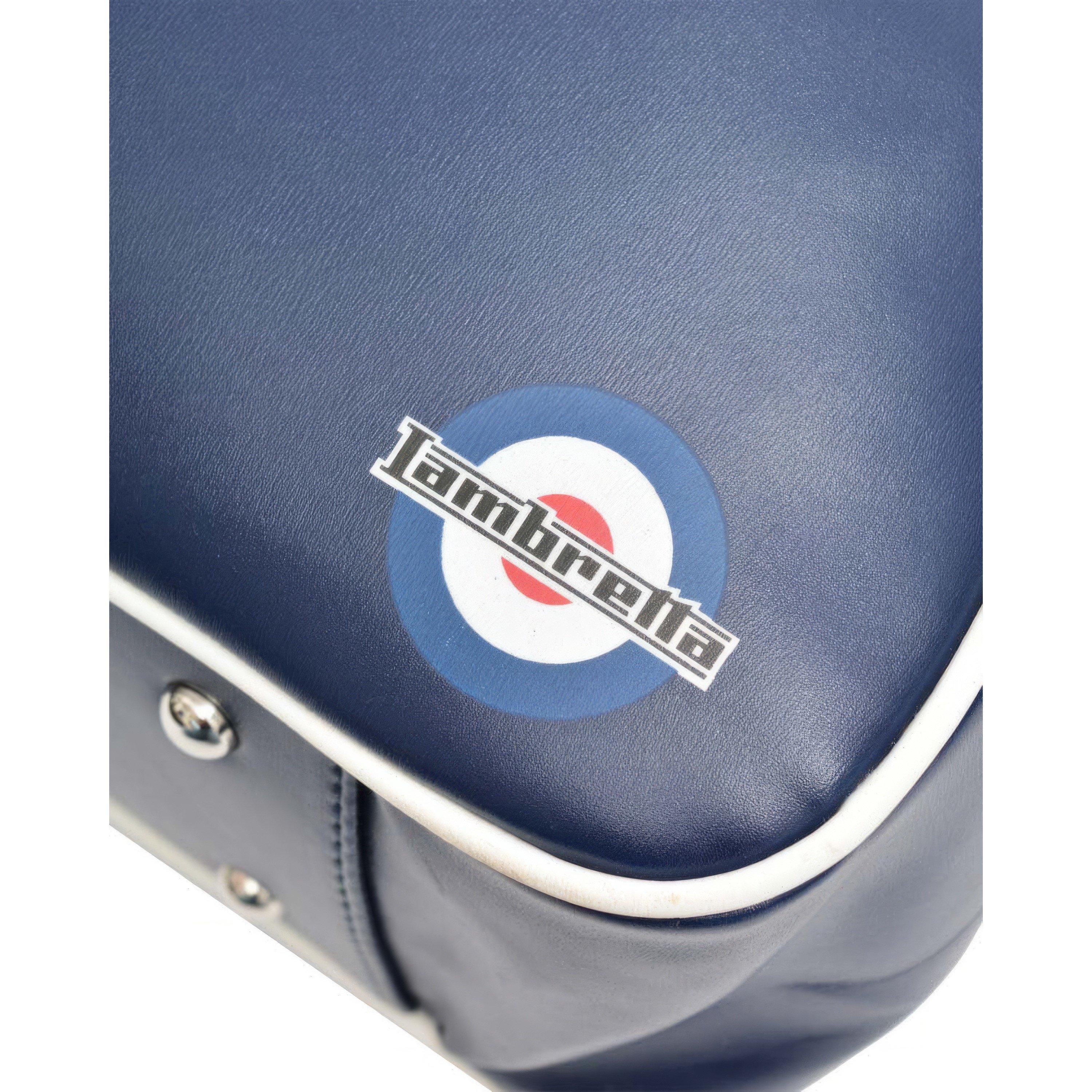 Navy/Hvid - Lambretta - Retro Flight Bag - 2