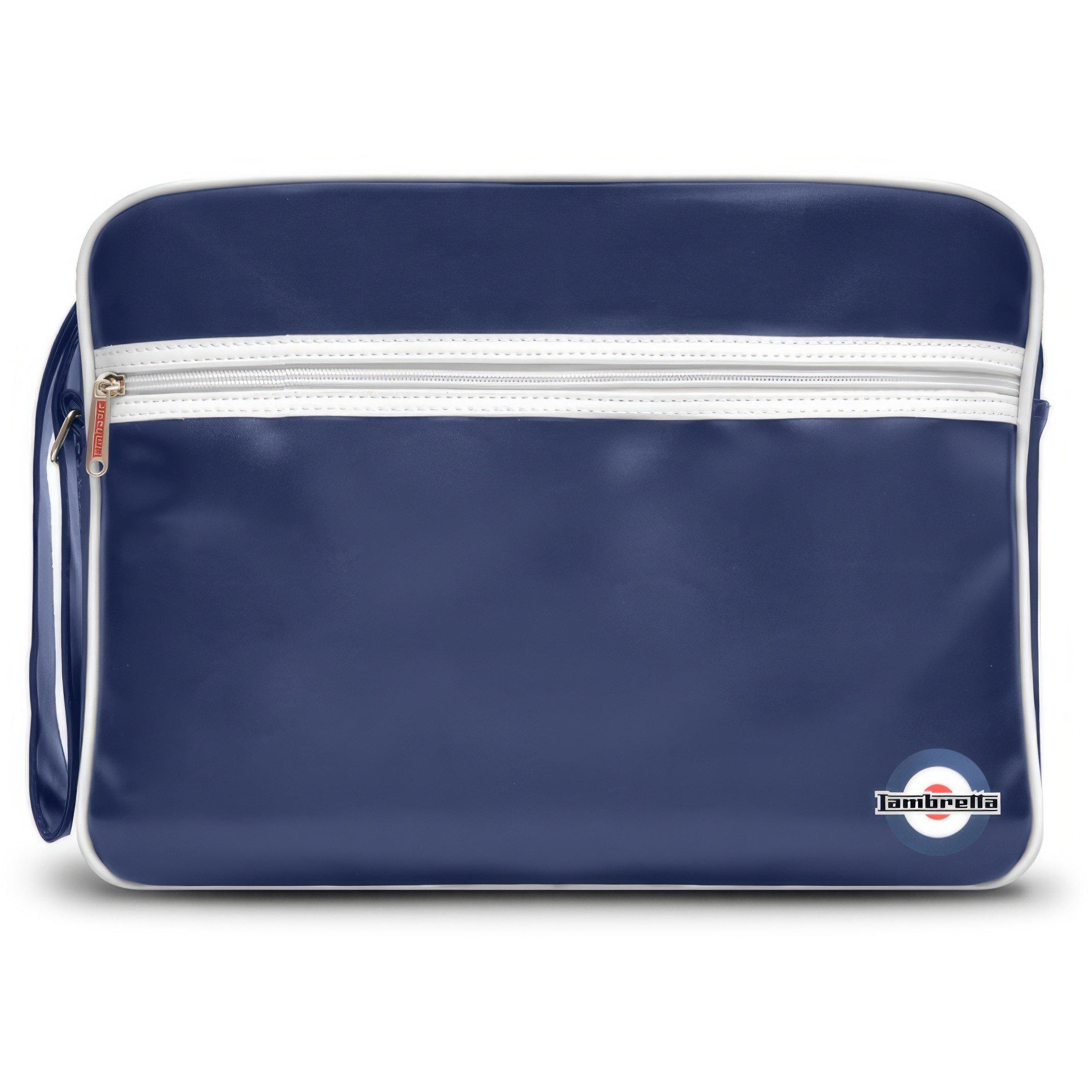 Navy/Hvid - Lambretta - Retro Flight Bag - 5