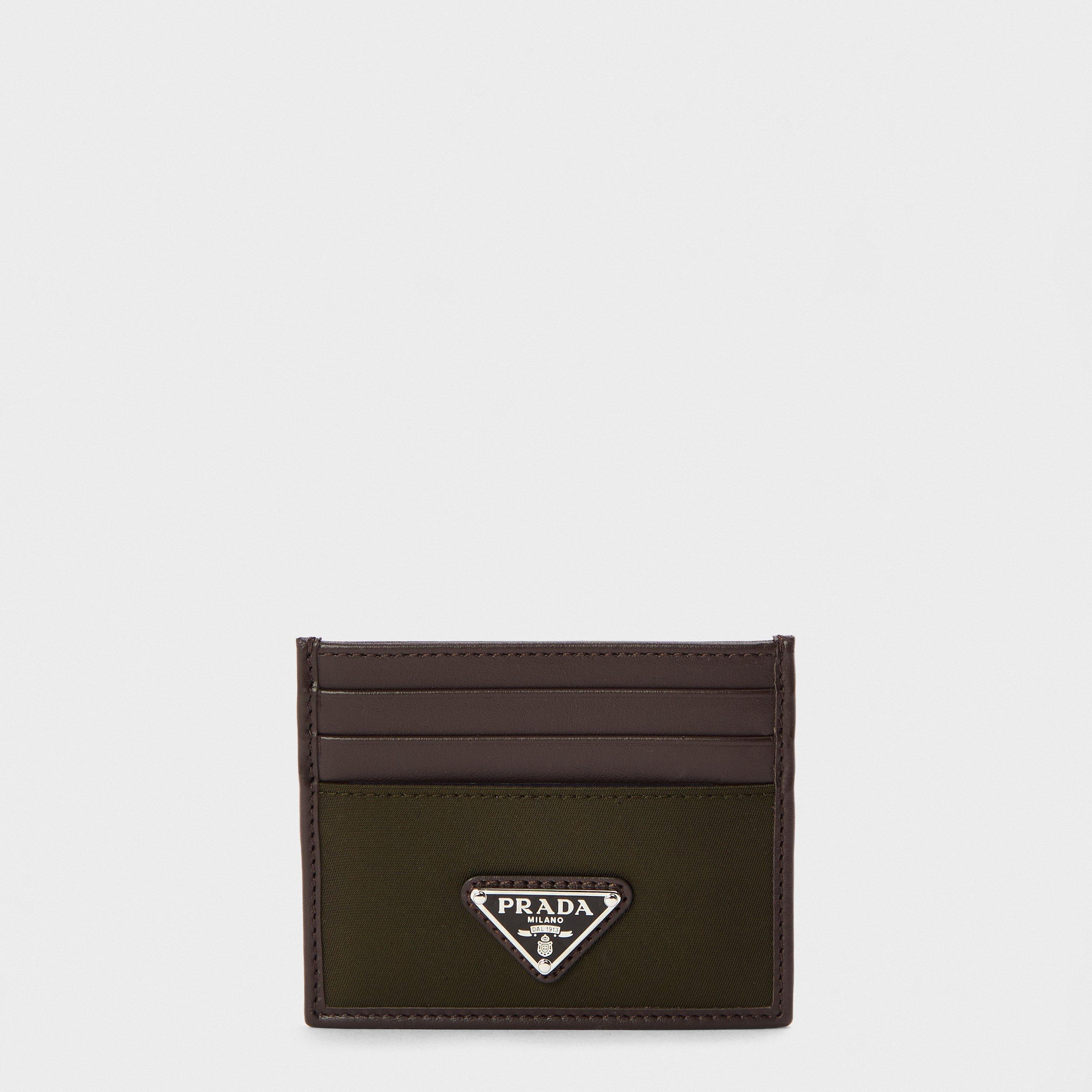 Prada Men's Card Holder - Green