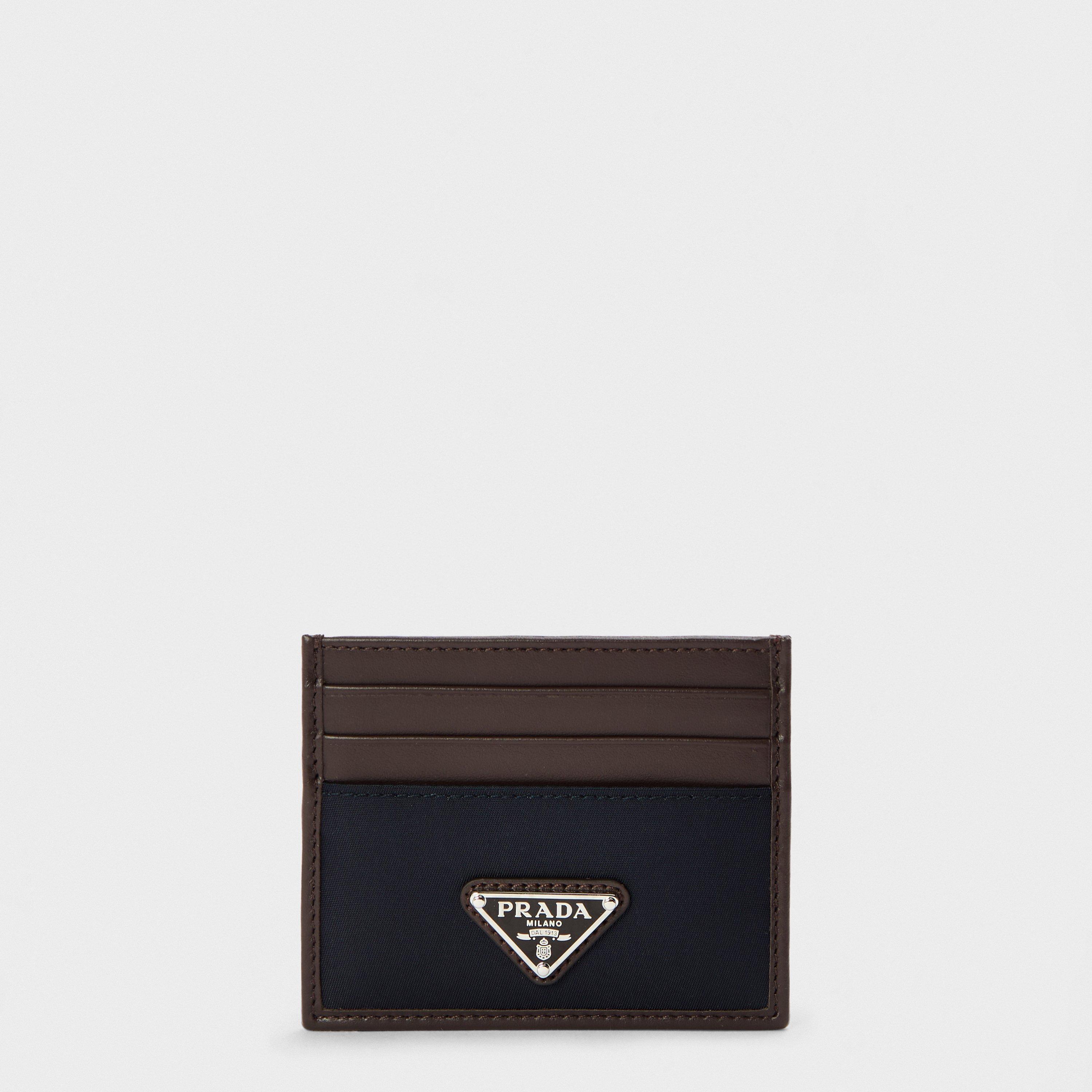 Prada , Wallets & Cardholders, Male, Blue, One Size, Portacarte - Image 2