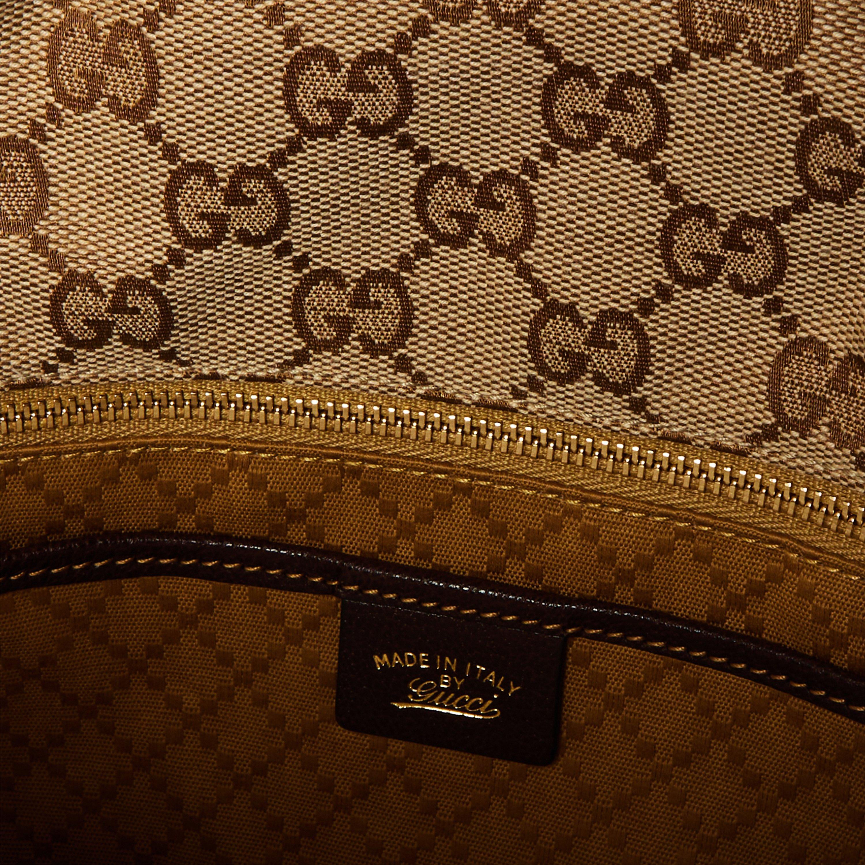 Vintage Sand - Gucci - Gucci Hrsebt Canvas Ld63 - 4