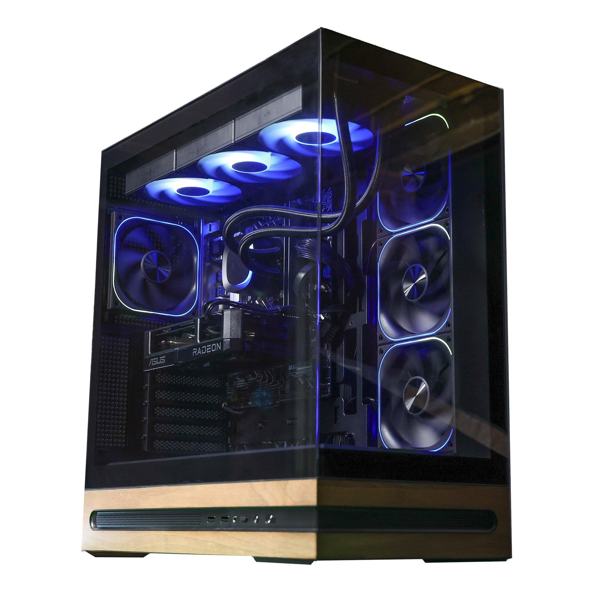 Schwarz - Entity - Entity Blaze i5-12400F Radeon RX 9060 XT Gaming Desktop PC RX 906 00 - 1