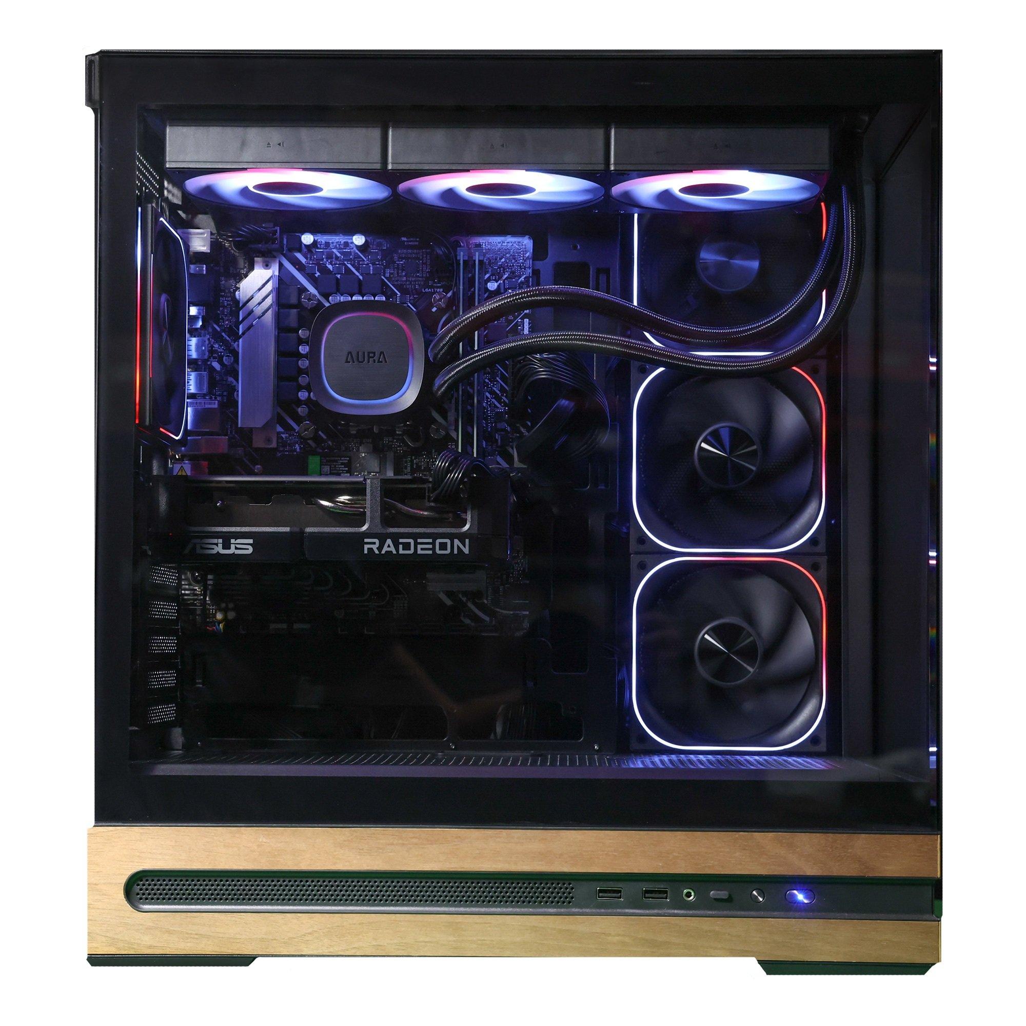 Schwarz - Entity - Entity Blaze i5-12400F Radeon RX 9060 XT Gaming Desktop PC RX 906 00 - 3