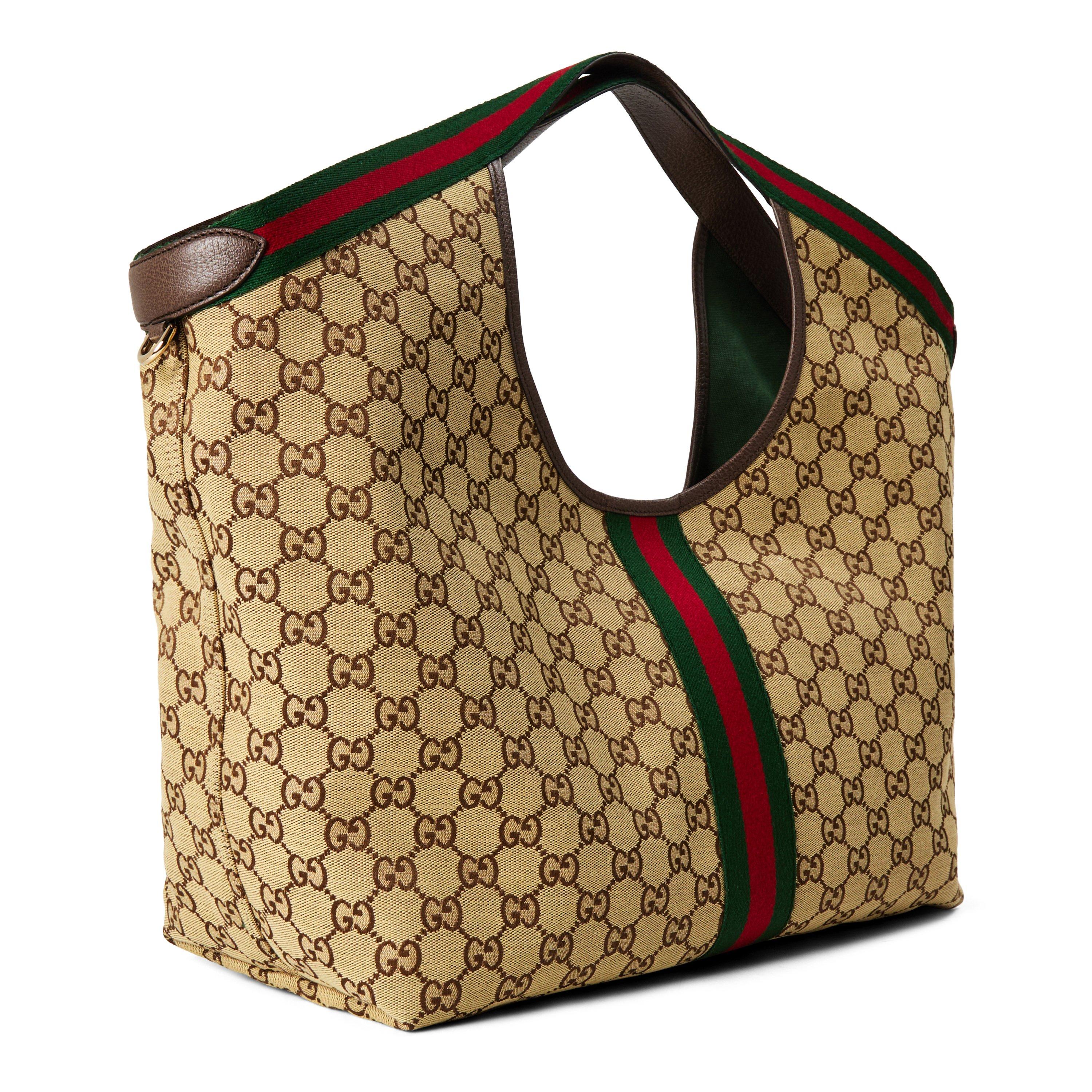 Camel - Gucci - Gucci Giglio Canvas Ld05 - 2