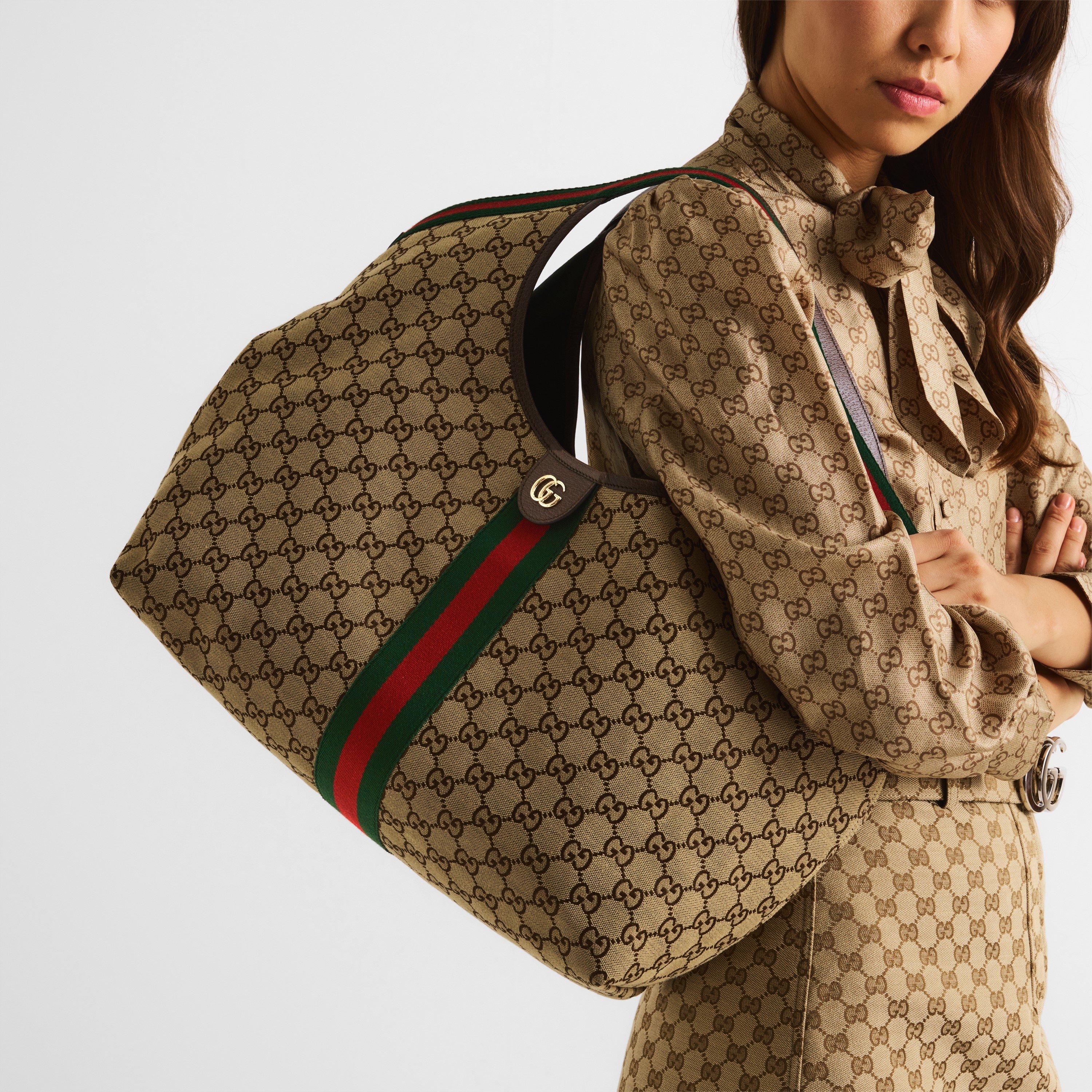 Camel - Gucci - Gucci Giglio Canvas Ld05 - 3