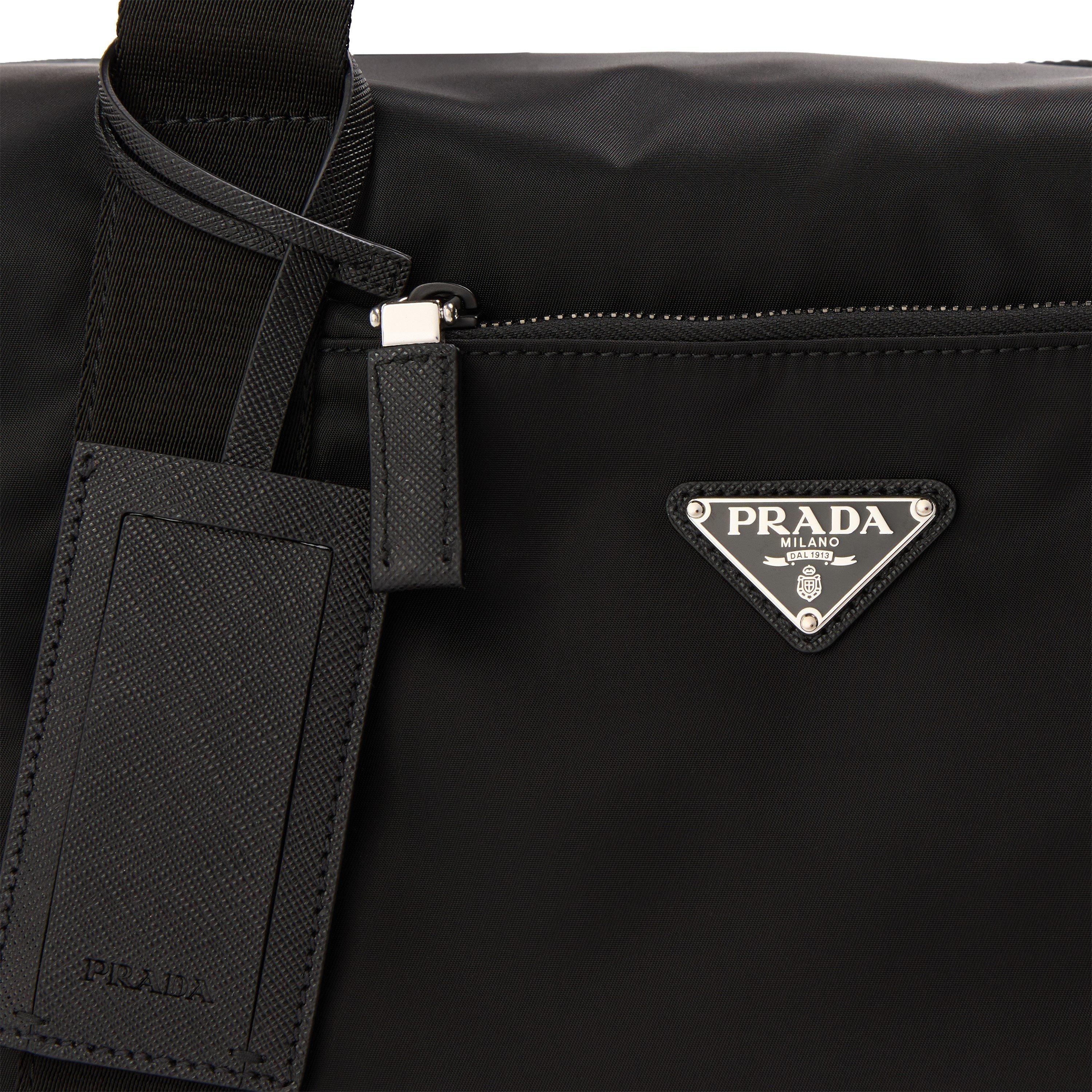 Black - Prada - Men's Duffle Bag - 3