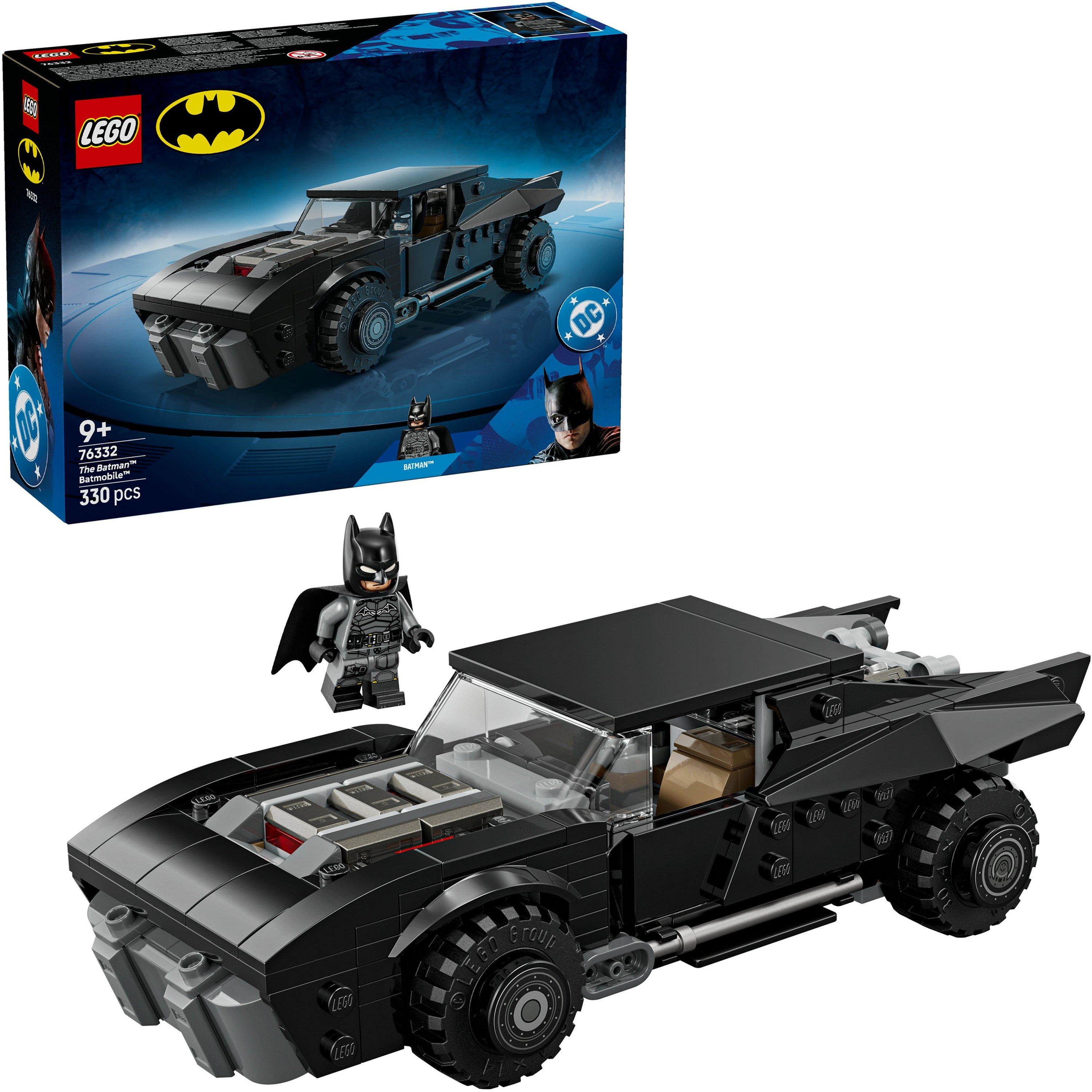 Lego Boys Dc The Batman Batmobile Car Toy With A Minifigure 76332 - Dc Comics