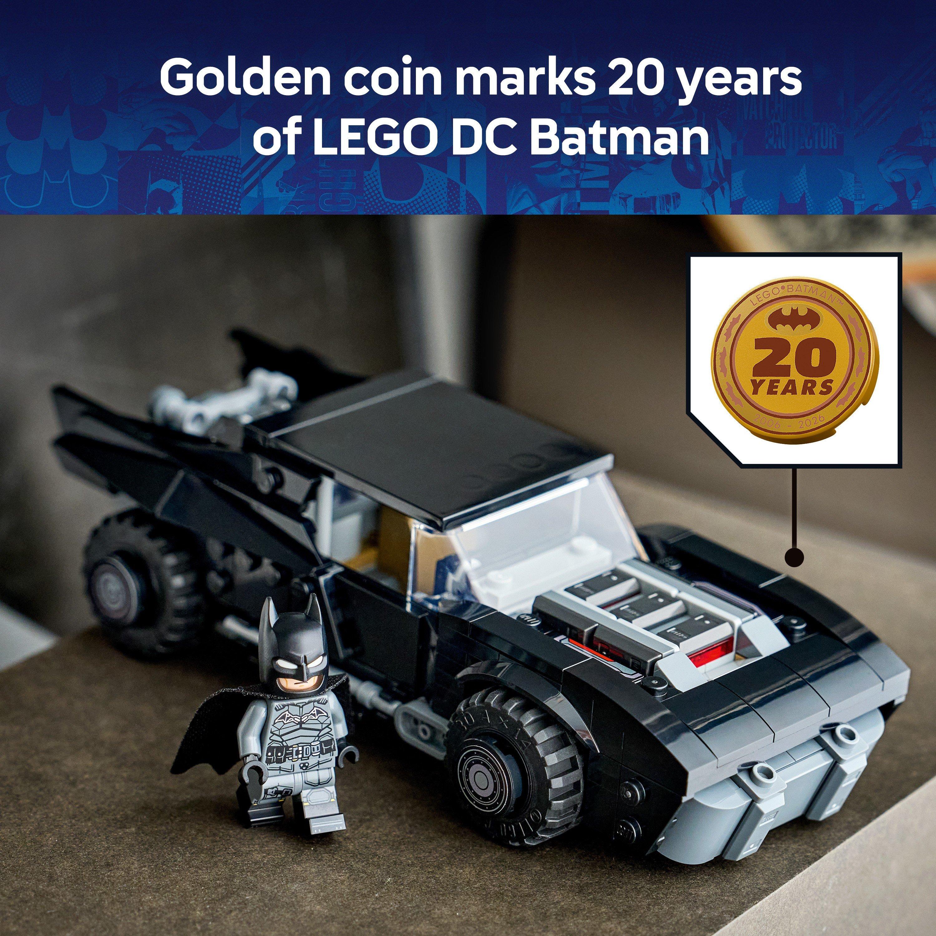 DC Comics - LEGO - DC The Batman Batmobile Car Toy with a Minifigure 76332 - 7