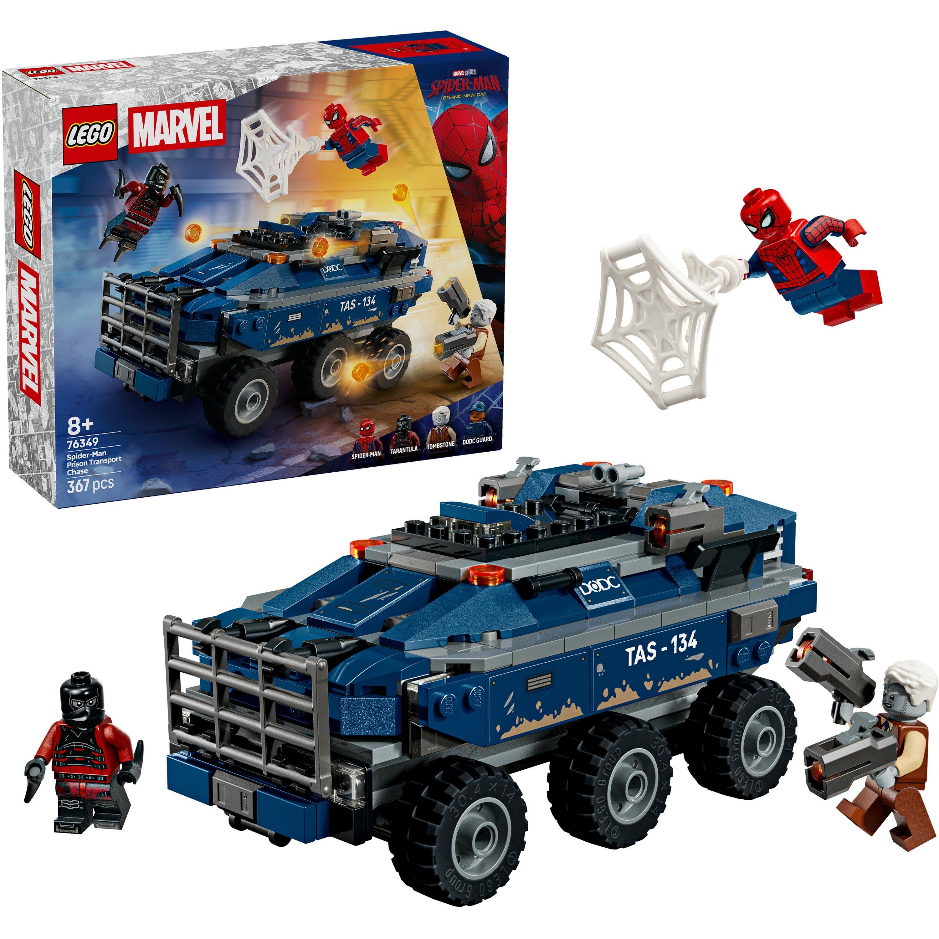 LEGO Marvel Spider-Man Prison Transport Chase Set 76349