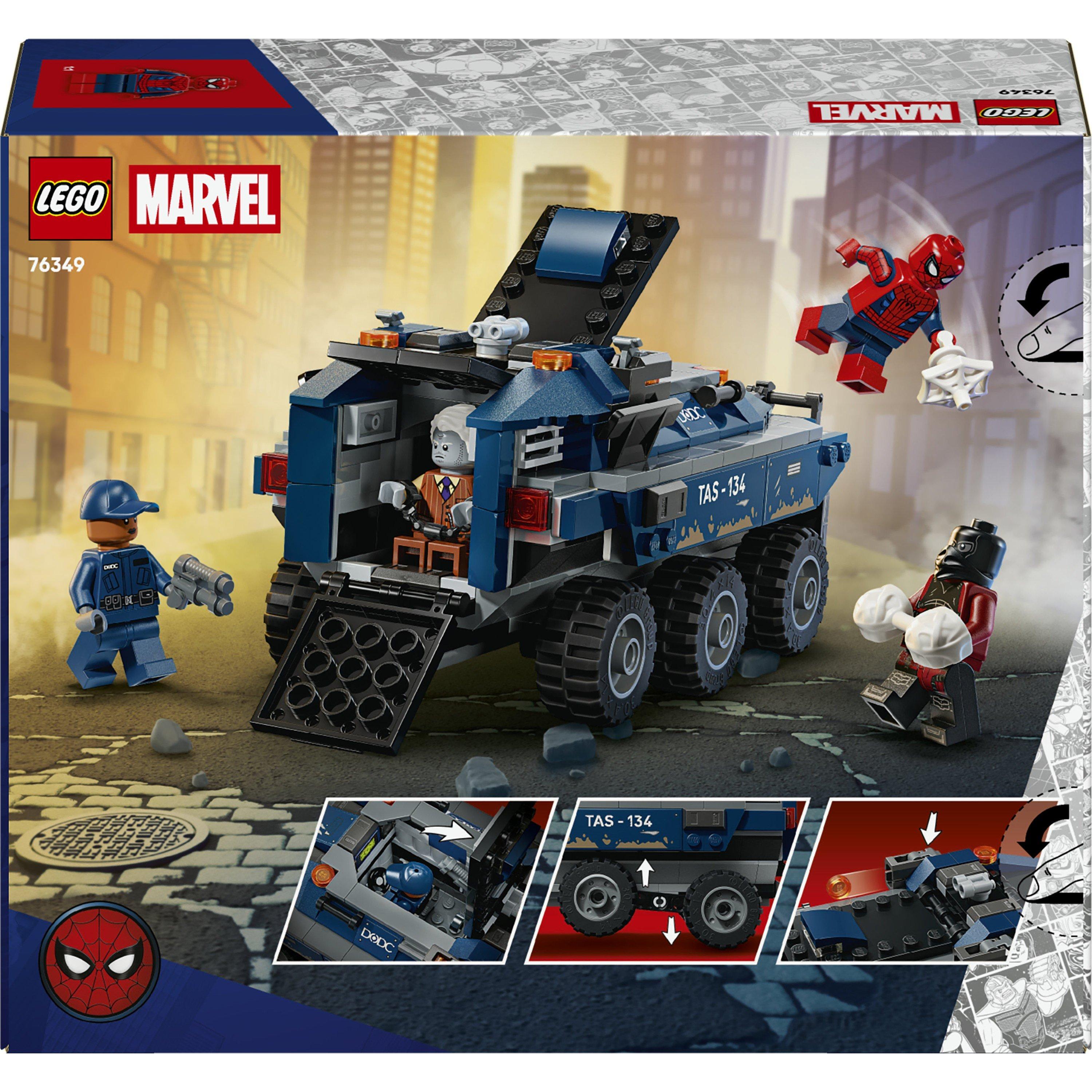 Super Heroes - LEGO - Marvel Spider-Man Prison Transport Chase Set 76349 - 3