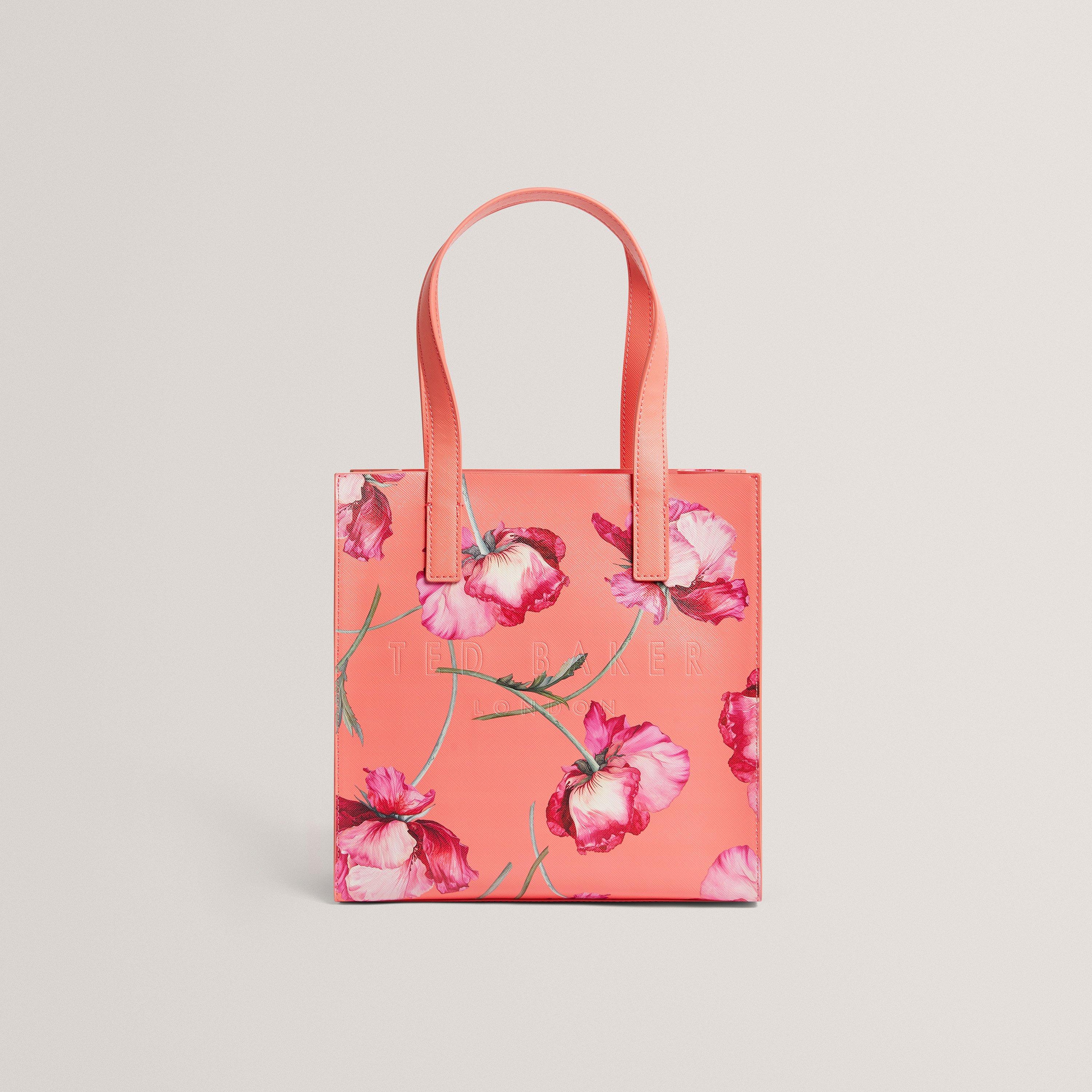 Ted Baker Soocon Large Crosshatch Icon Bag In Black - HÉAS
