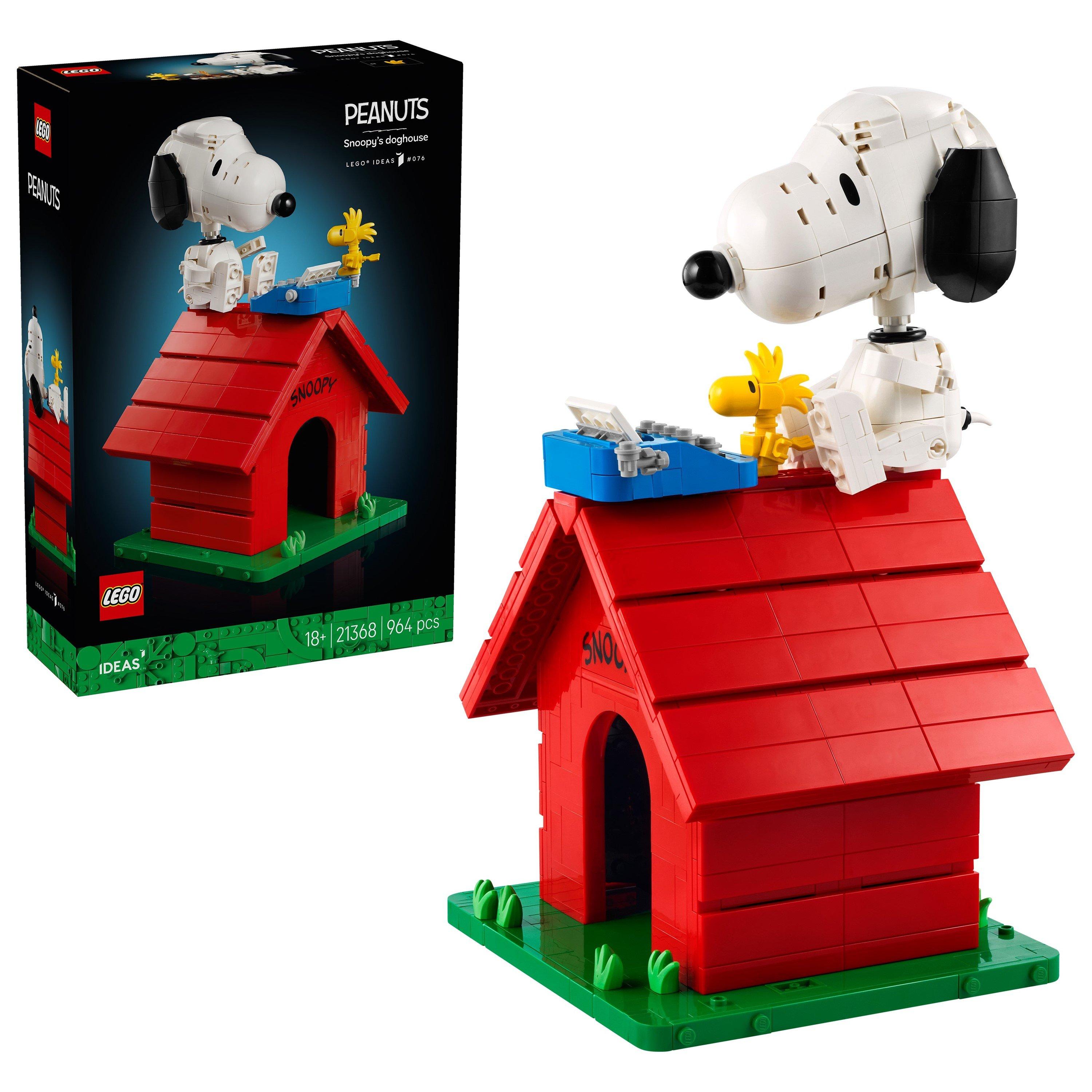 Snoopy Doghouse - LEGO - Ideas Peanuts: Snoopy’s Doghouse Set for Adults 21368 - 1