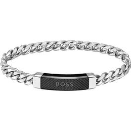 Boss Gents BOSS Bennett Black IP Bracelet