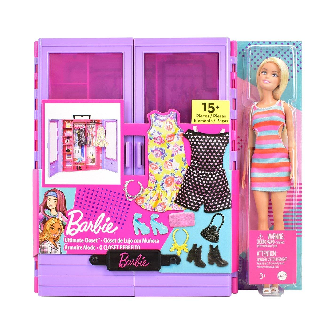 Multi - Mattel - Barbie Ultimate Closet Doll And Playset - 1