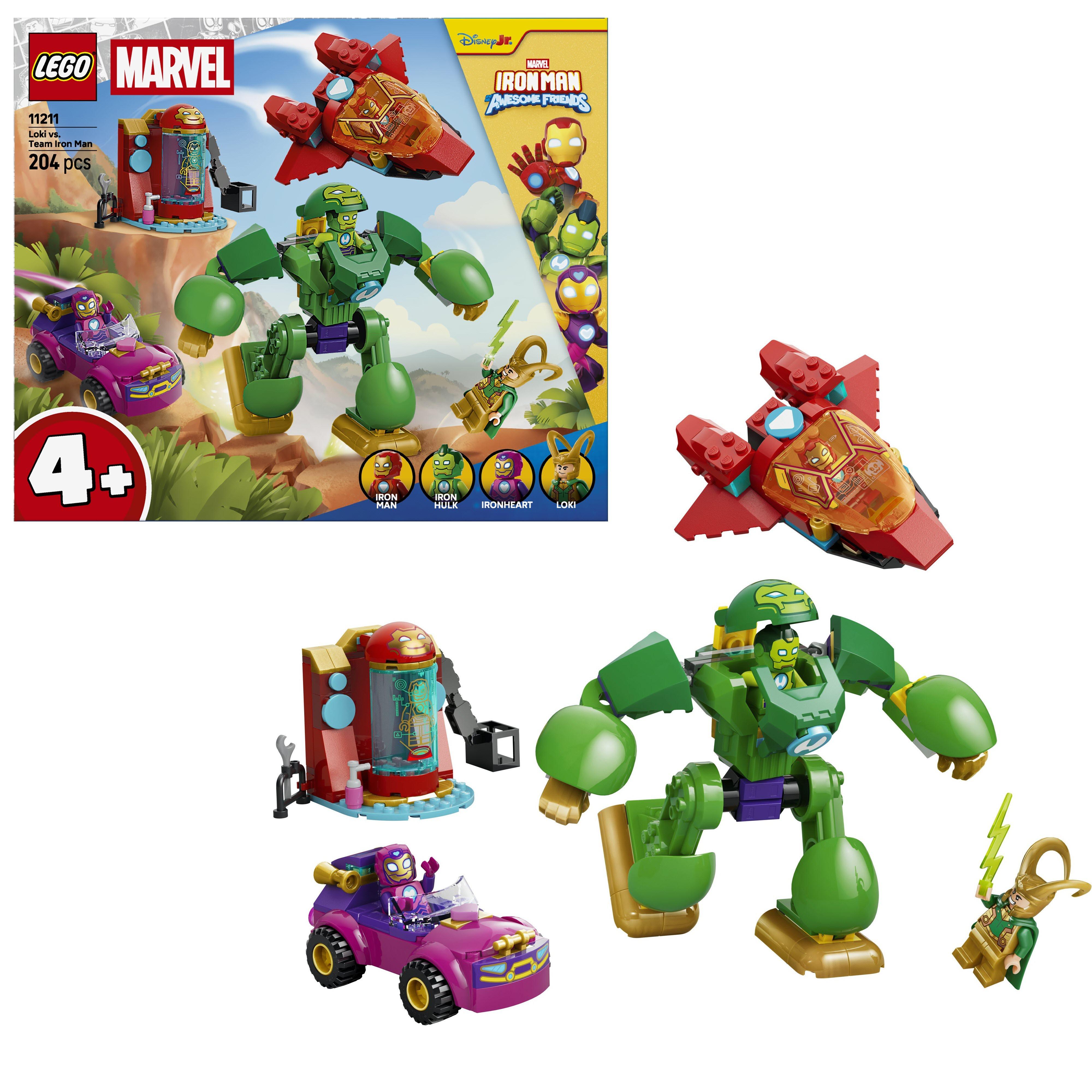 Lego  Kids Marvel 11211 Jn63 - Loki Vs Ironman