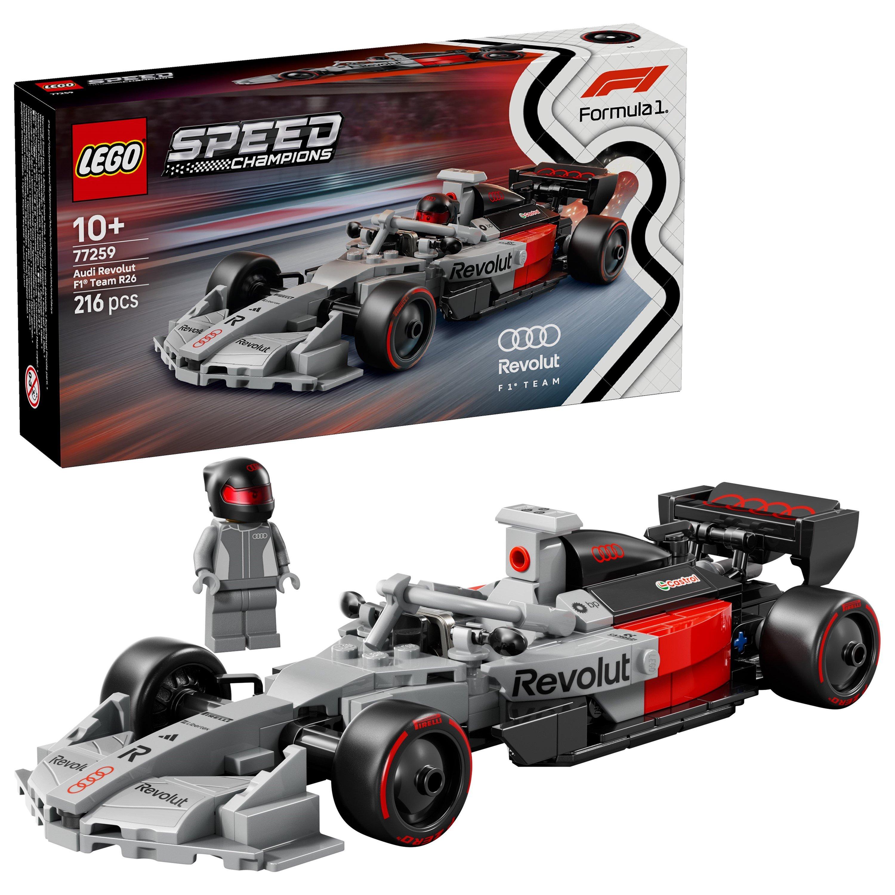 Formula 1 - LEGO - Speed Champions Audi Revolut F1 Team R26 Race Car 77259 - 1