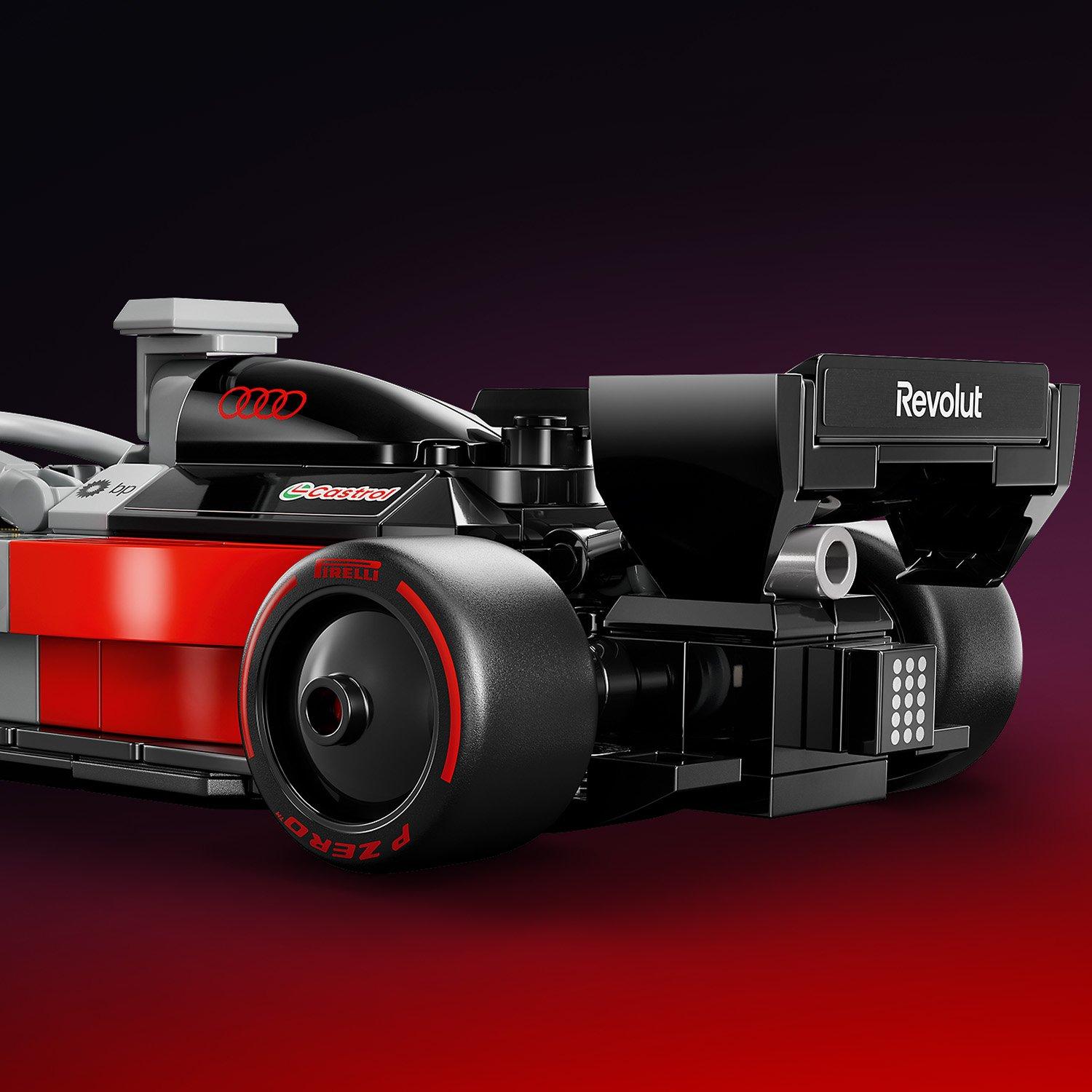 Formula 1 - LEGO - Speed Champions Audi Revolut F1 Team R26 Race Car 77259 - 3