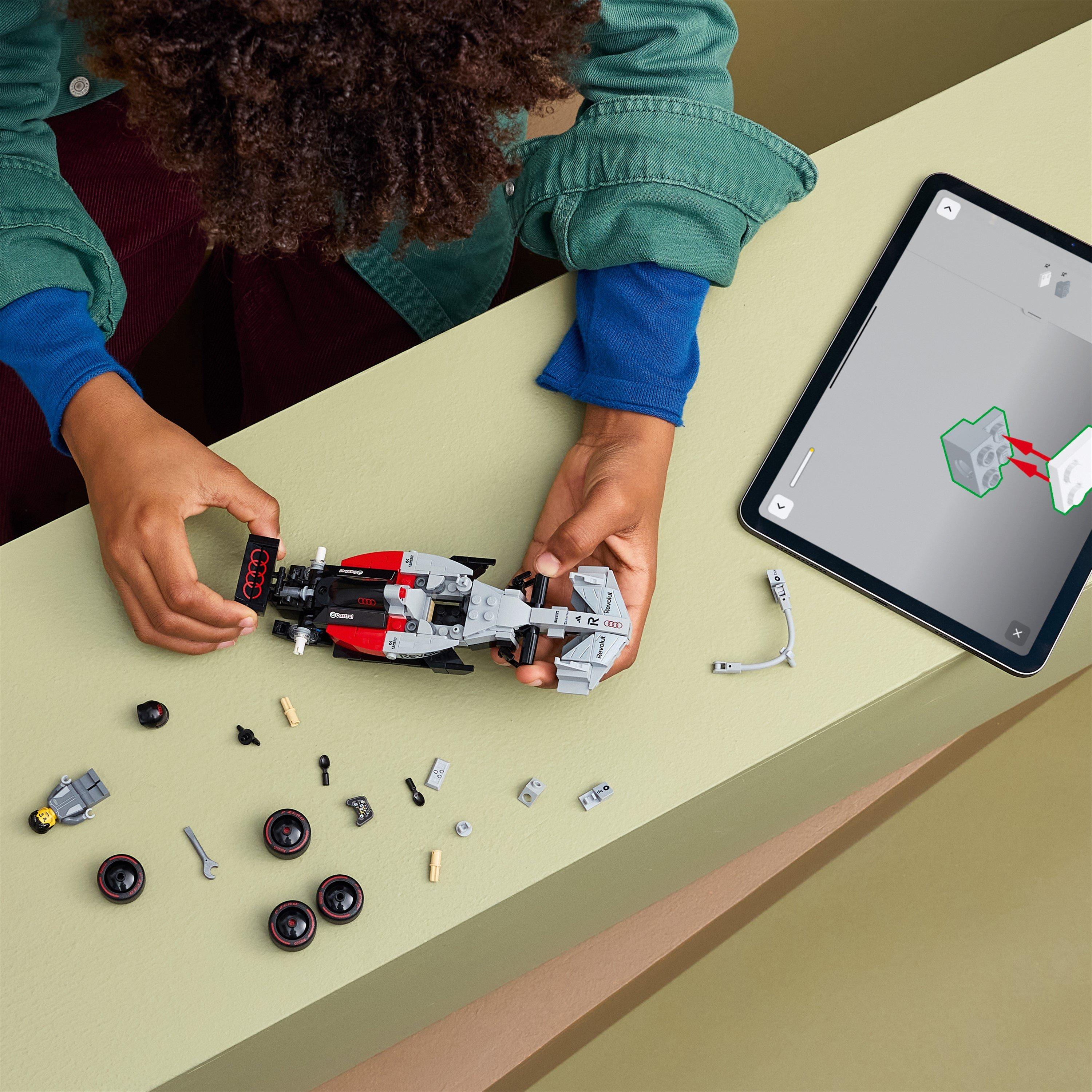 Formula 1 - LEGO - Speed Champions Audi Revolut F1 Team R26 Race Car 77259 - 4