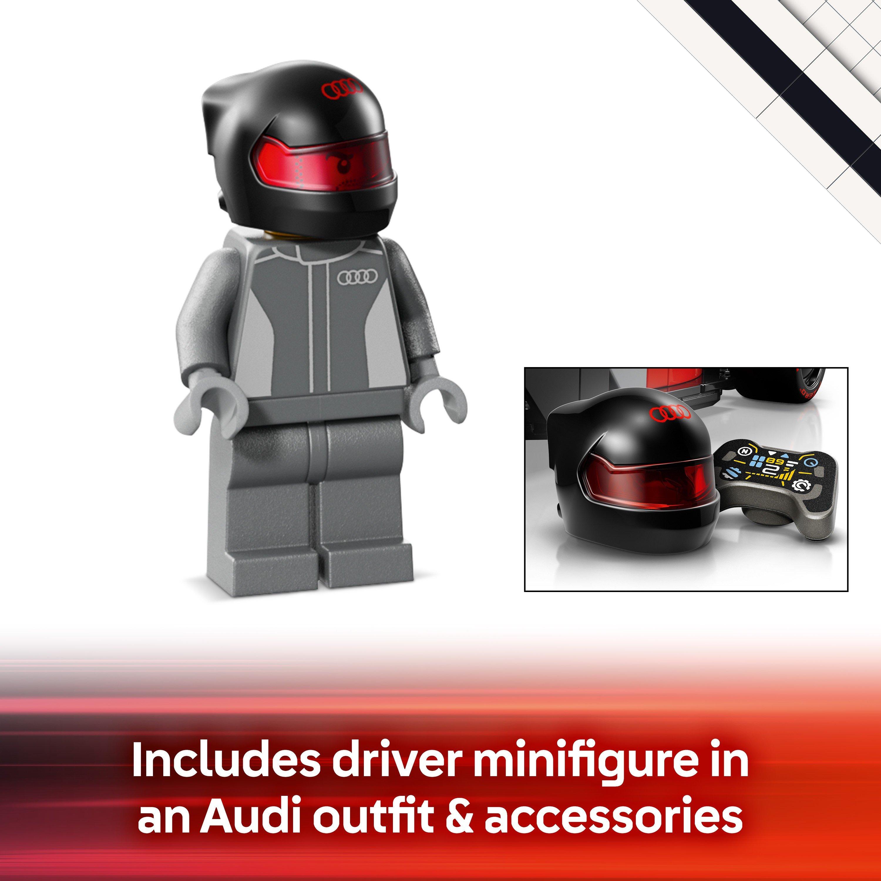 Formula 1 - LEGO - Speed Champions Audi Revolut F1 Team R26 Race Car 77259 - 6