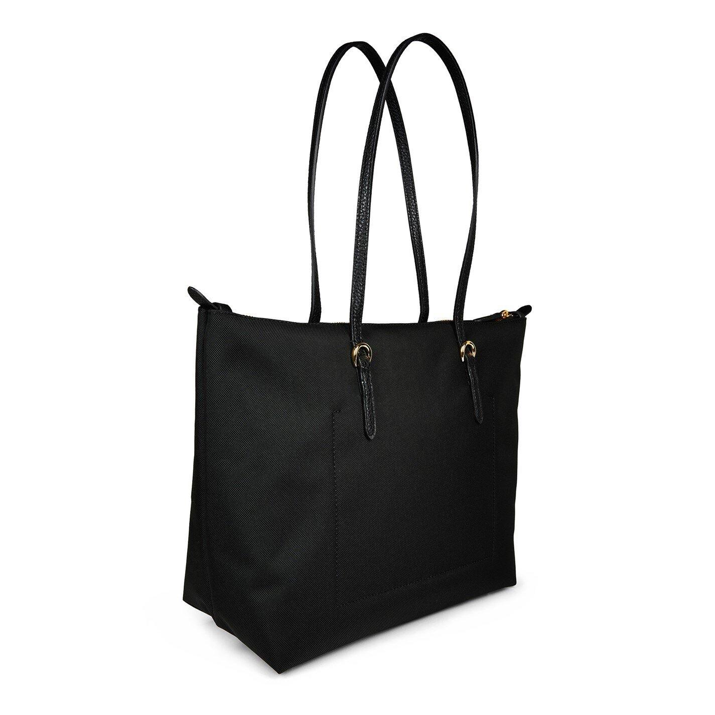Black - Lauren by Ralph Lauren - Medium Keaton Tote Bag - 4
