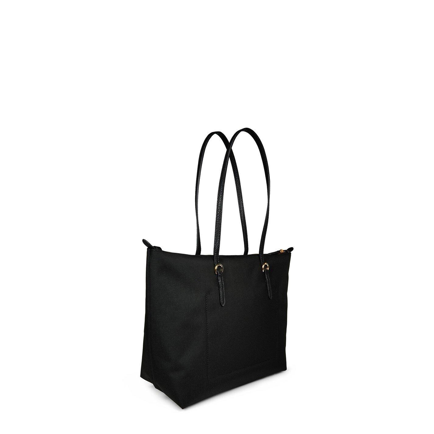 Black - Lauren by Ralph Lauren - Medium Keaton Tote Bag - 5