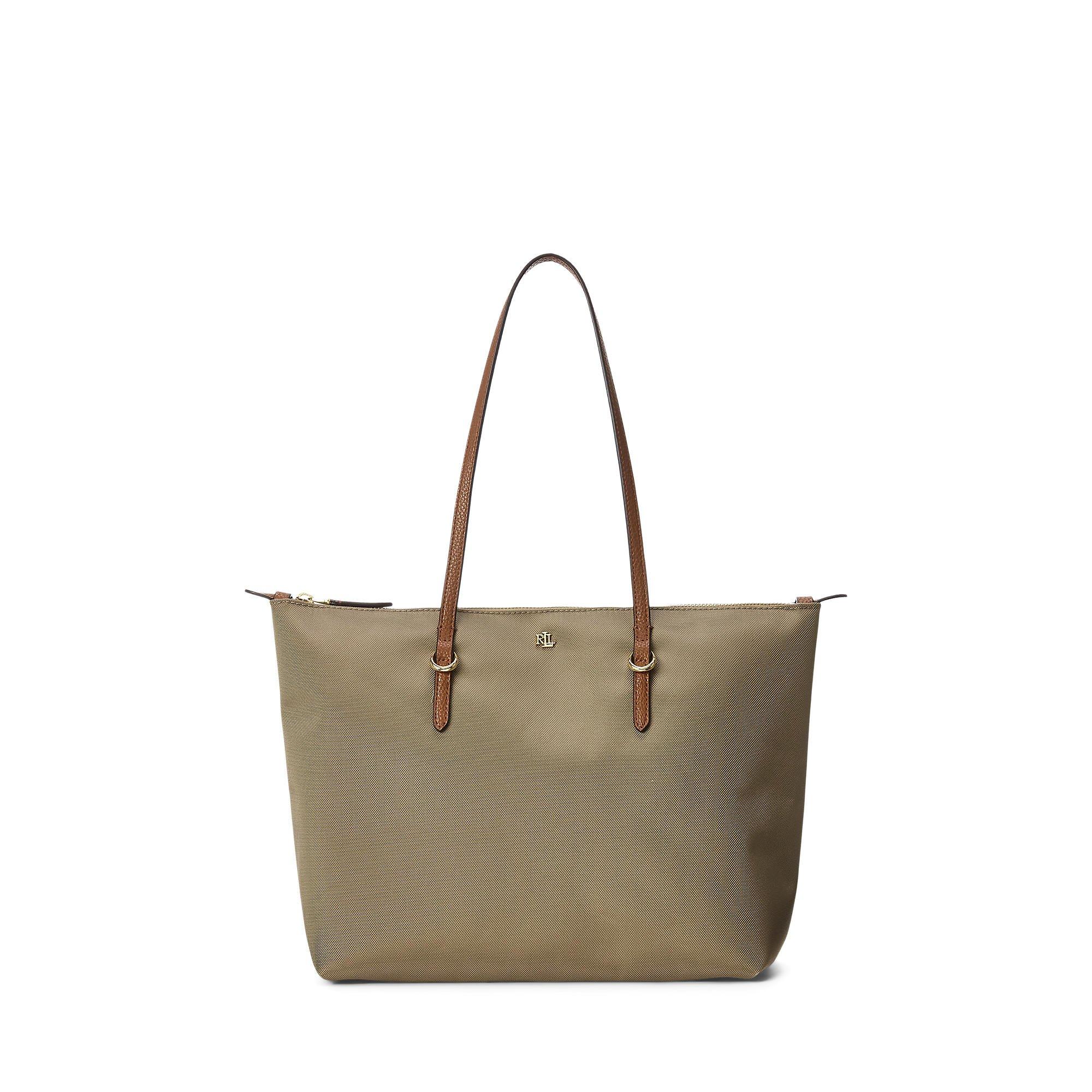 Lauren by Ralph Lauren Medium Keaton Tote Bag - Clay