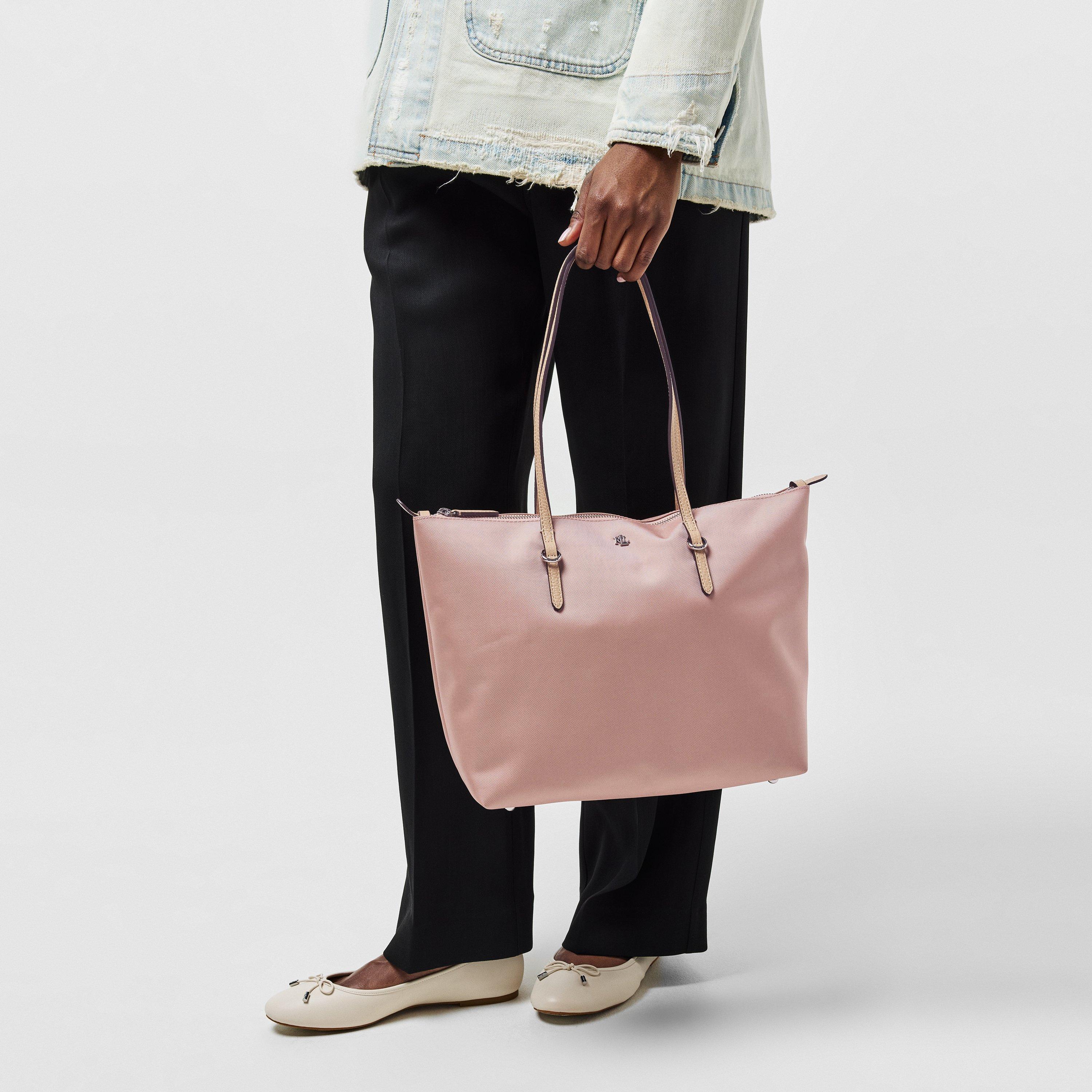 Blush - Lauren by Ralph Lauren - Medium Keaton Tote Bag - 3