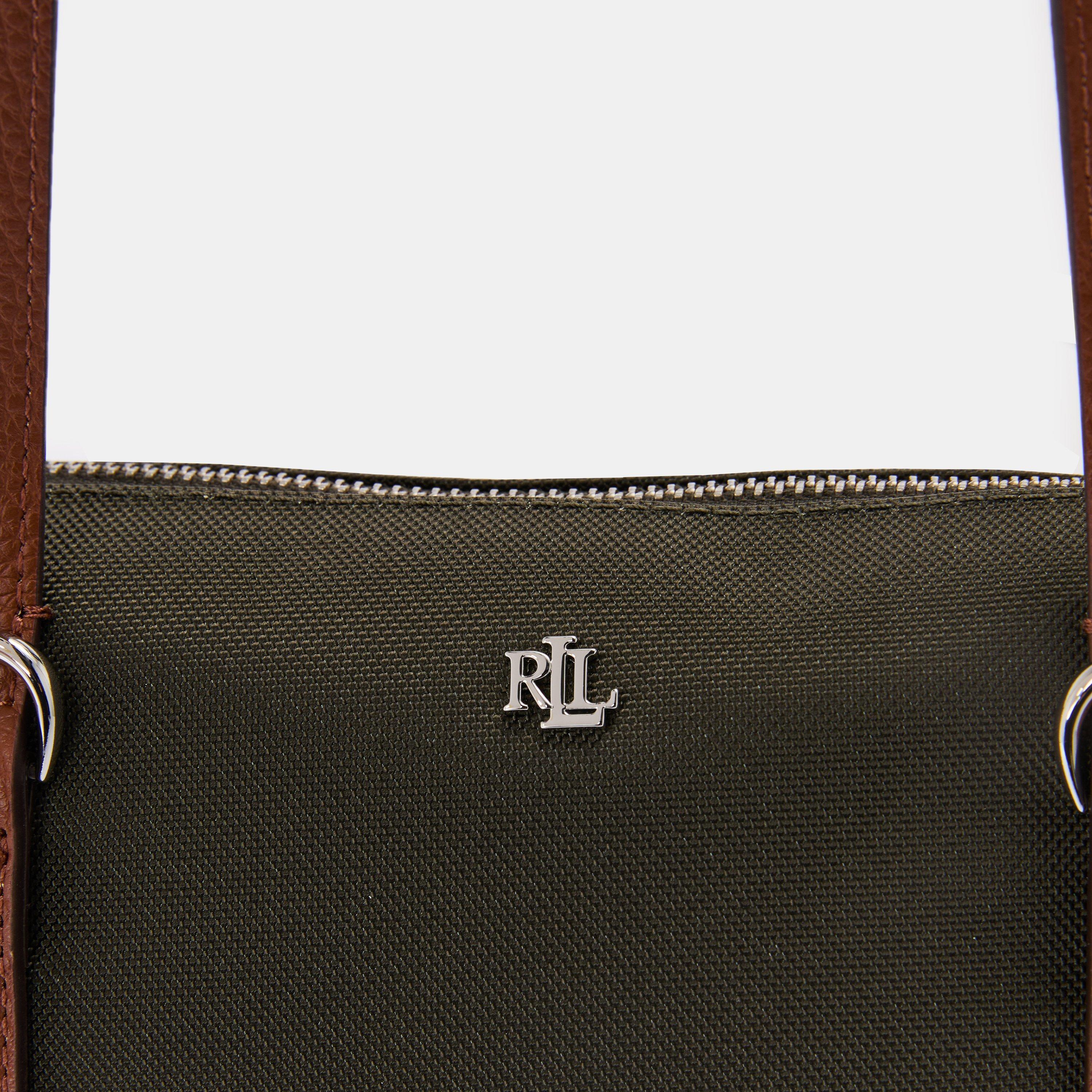 DARK OLIVE - Lauren by Ralph Lauren - Medium Keaton Tote Bag - 4