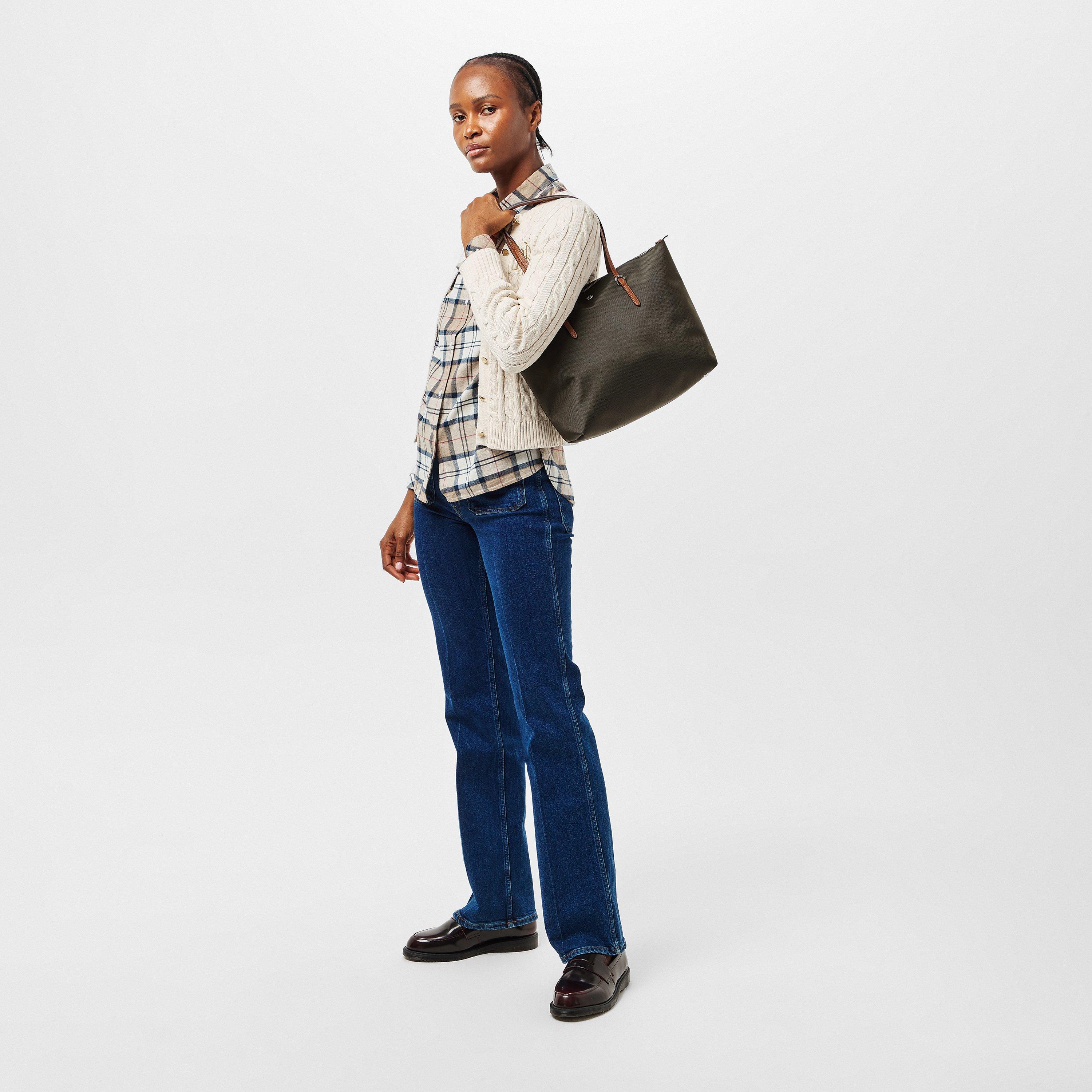 DARK OLIVE - Lauren by Ralph Lauren - Medium Keaton Tote Bag - 6