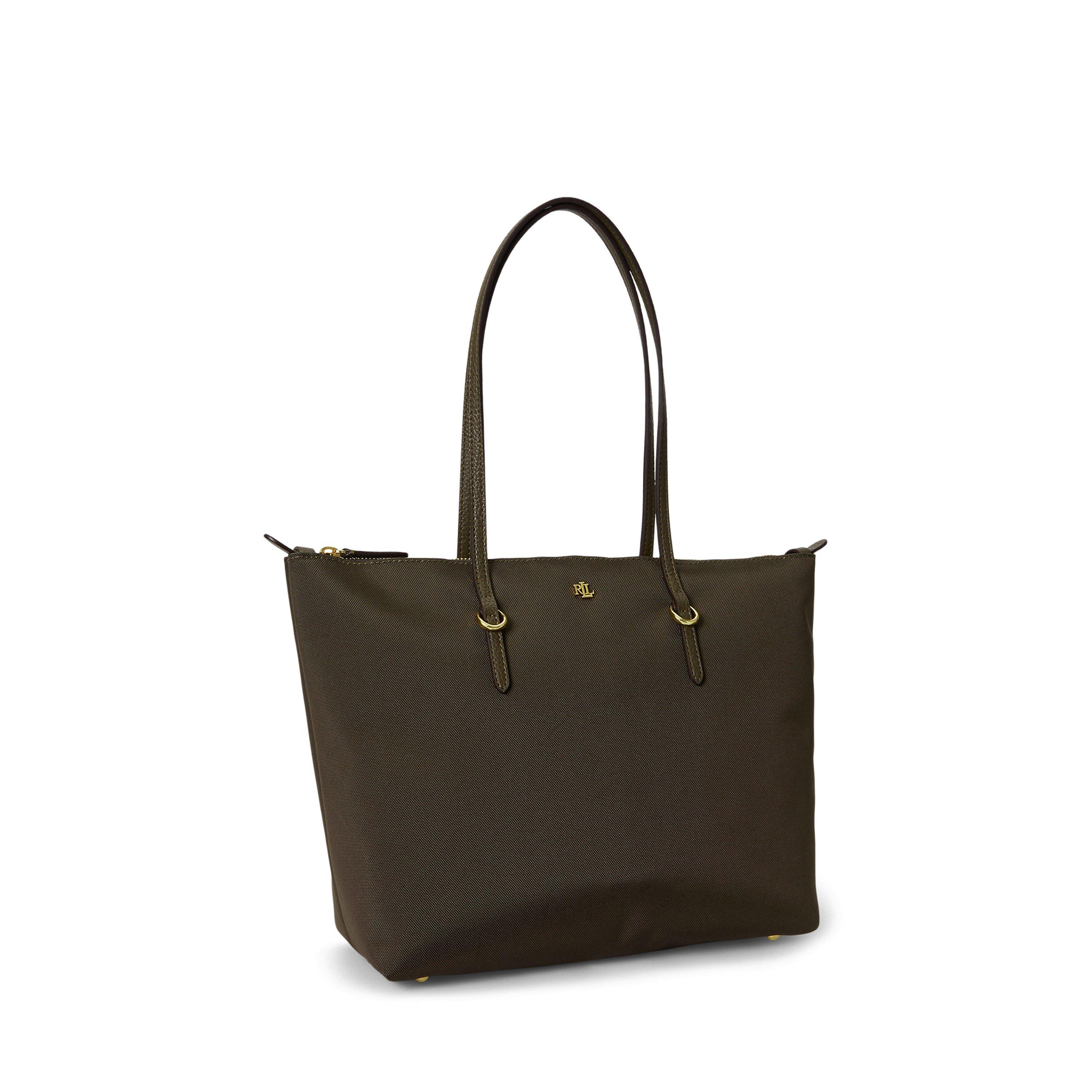 BOTANIC GREEN - Lauren by Ralph Lauren - Medium Keaton Tote Bag - 2