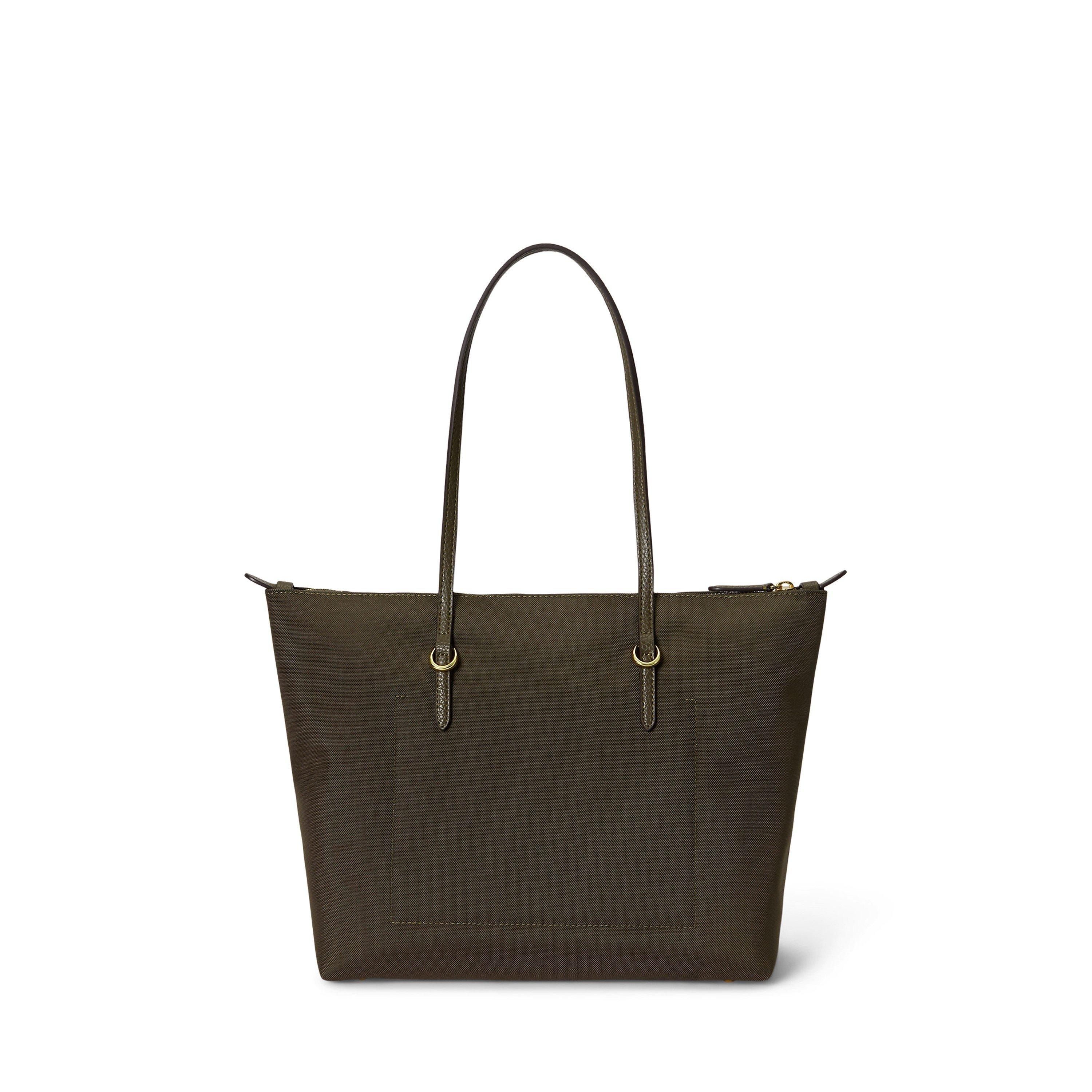 BOTANIC GREEN - Lauren by Ralph Lauren - Medium Keaton Tote Bag - 3