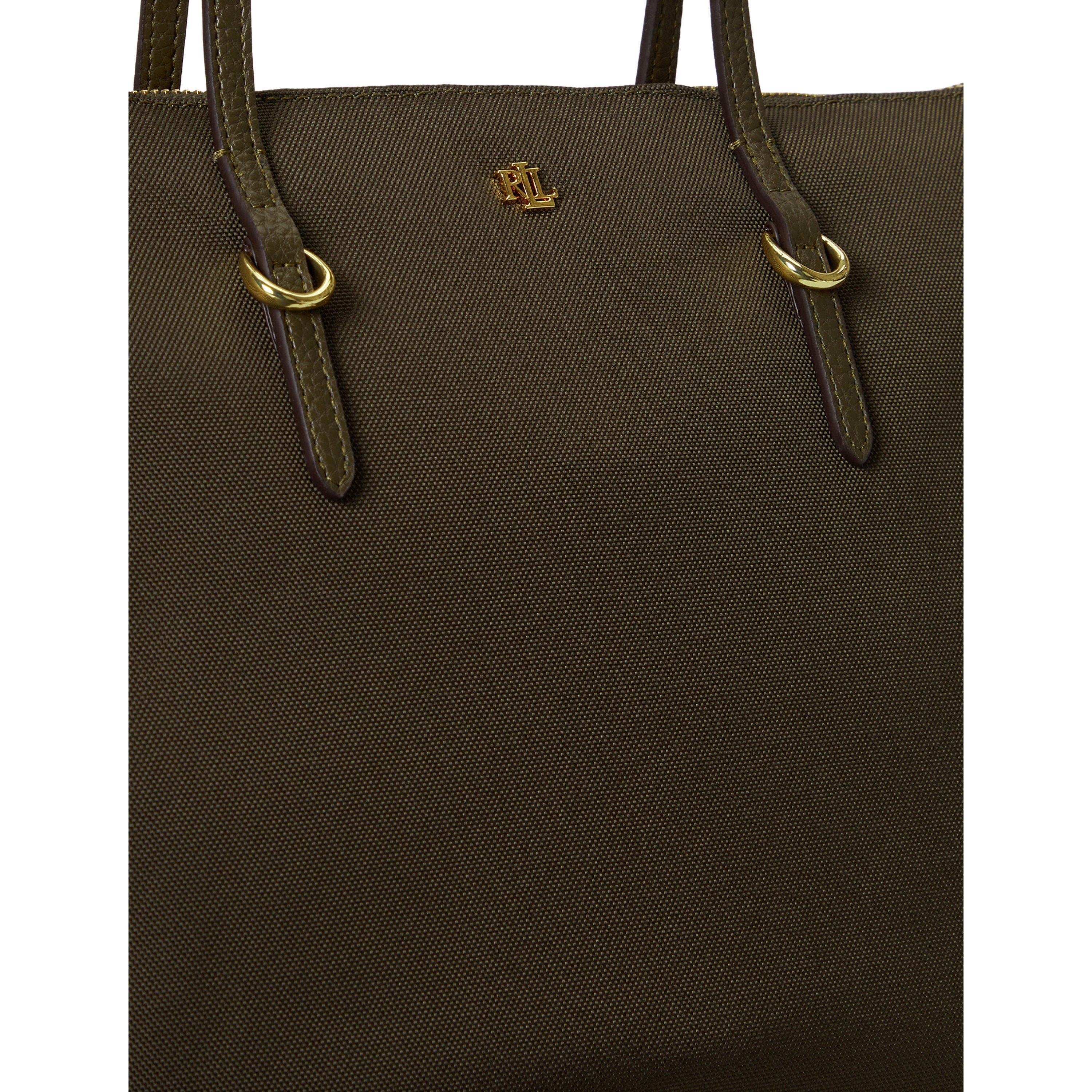 BOTANIC GREEN - Lauren by Ralph Lauren - Medium Keaton Tote Bag - 4