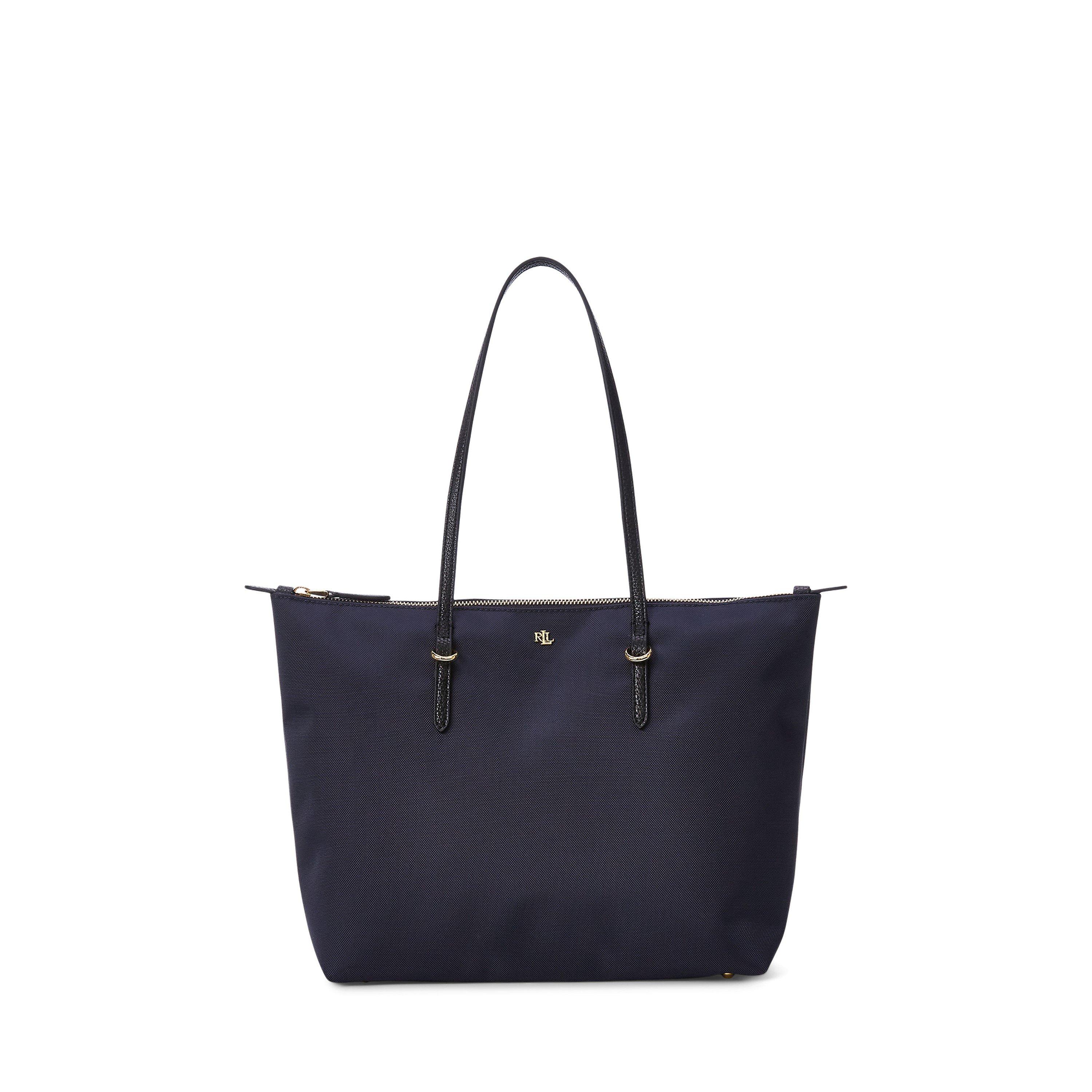 Lauren by Ralph Lauren Medium Keaton Tote Bag - Navy